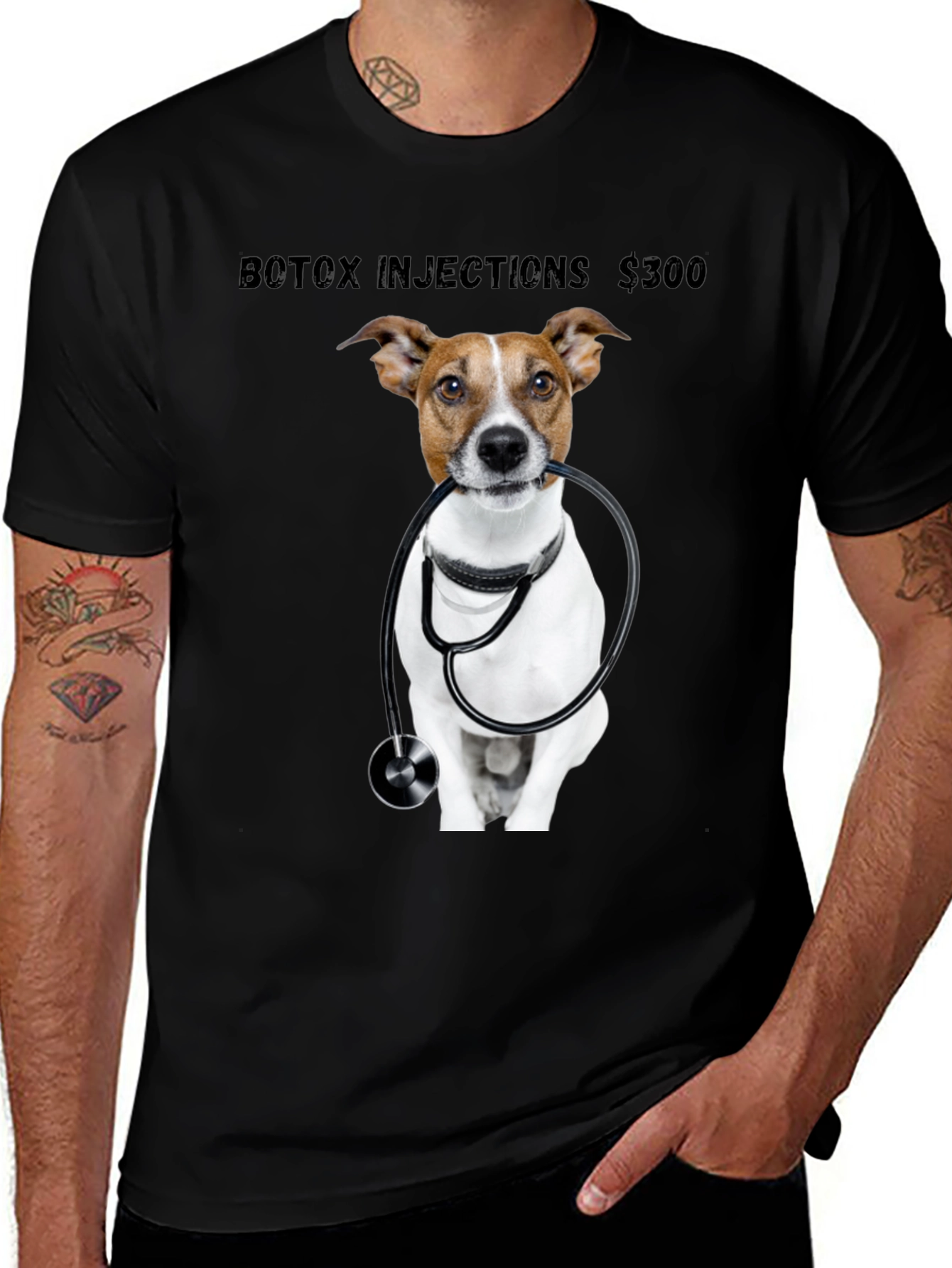 Variant 30 of Dogtor T-Shirt: Botox Injections