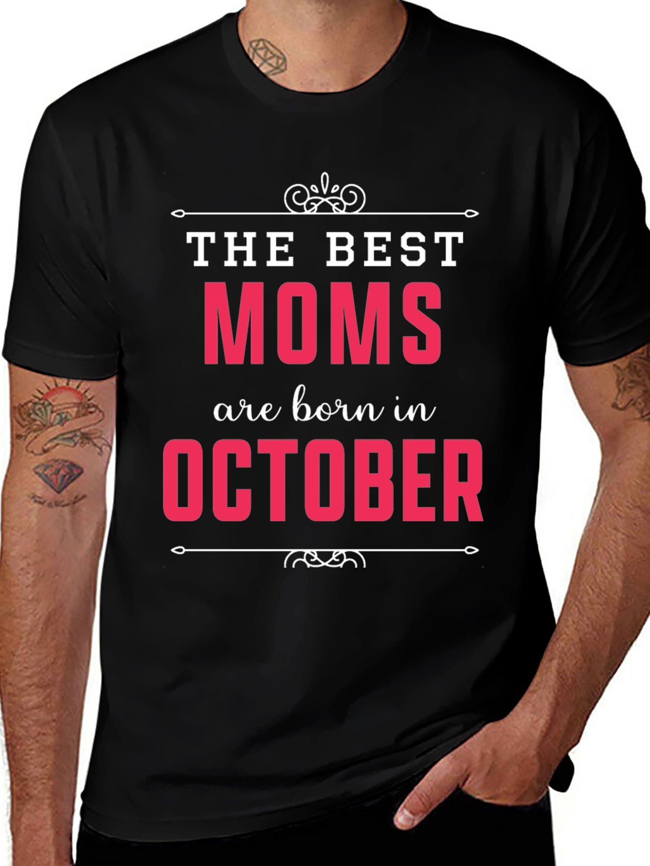 Variant 13 of Best Moms are Born in October T-Shirt