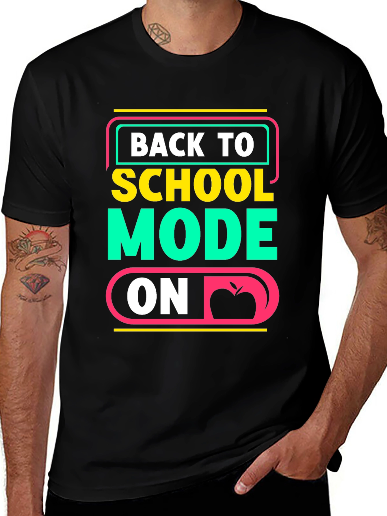 Variant 27 of Back to School Mode On T-Shirt
