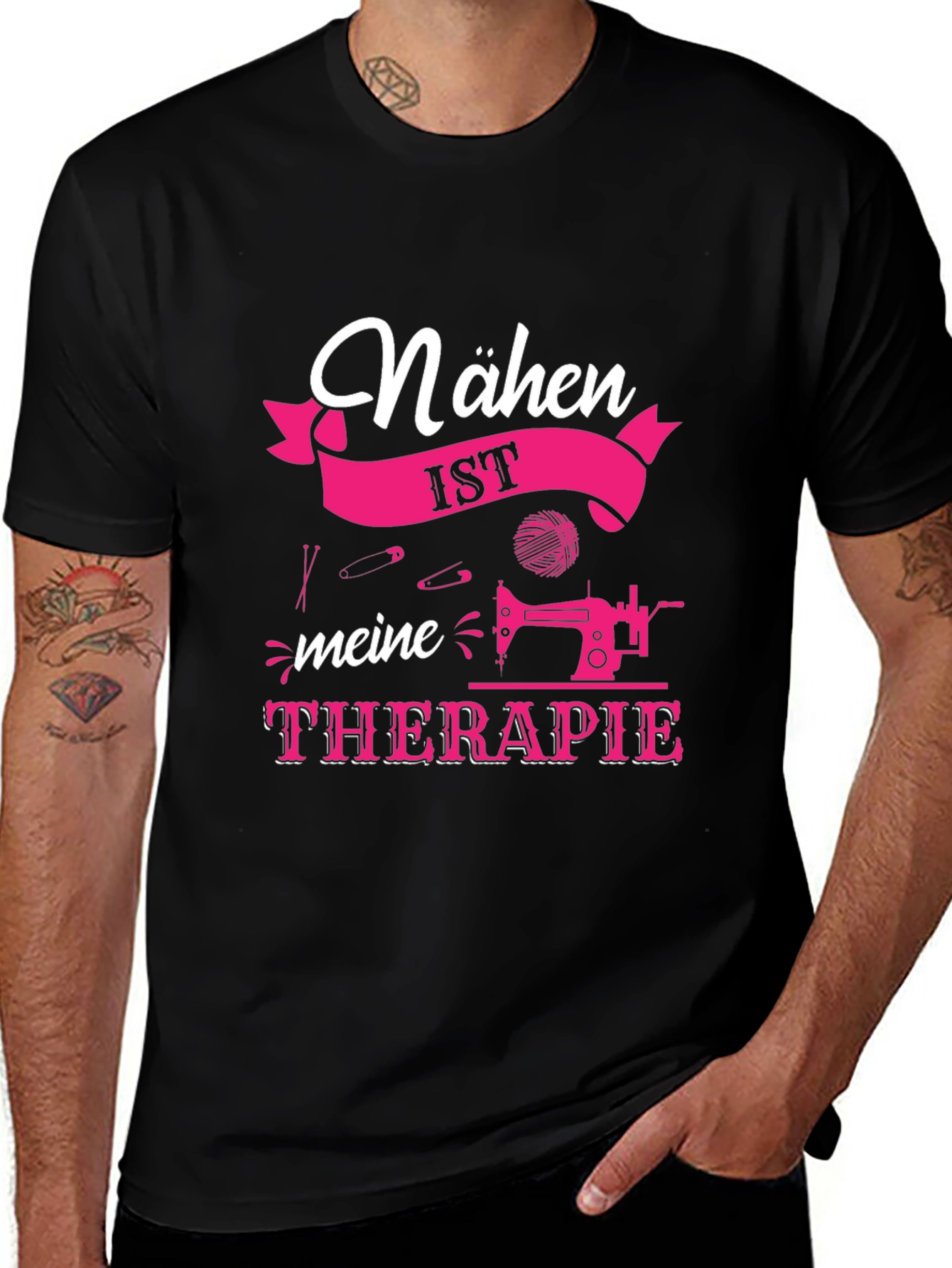 NÄHEN IST MEINE THERAPIE T-Shirt