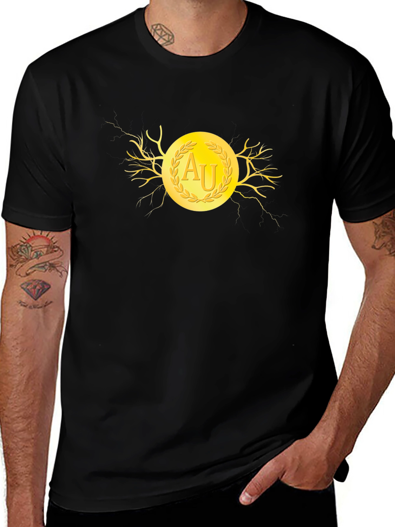 Variant 25 of Golden AU Element Tee