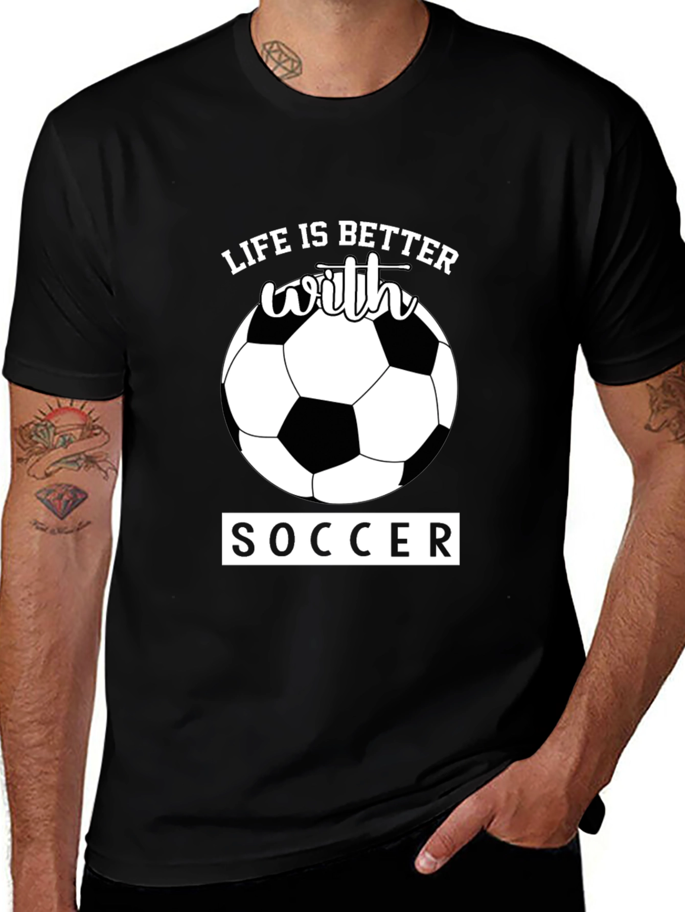 Variant 16 of Life is Better With Soccer T-Shirt