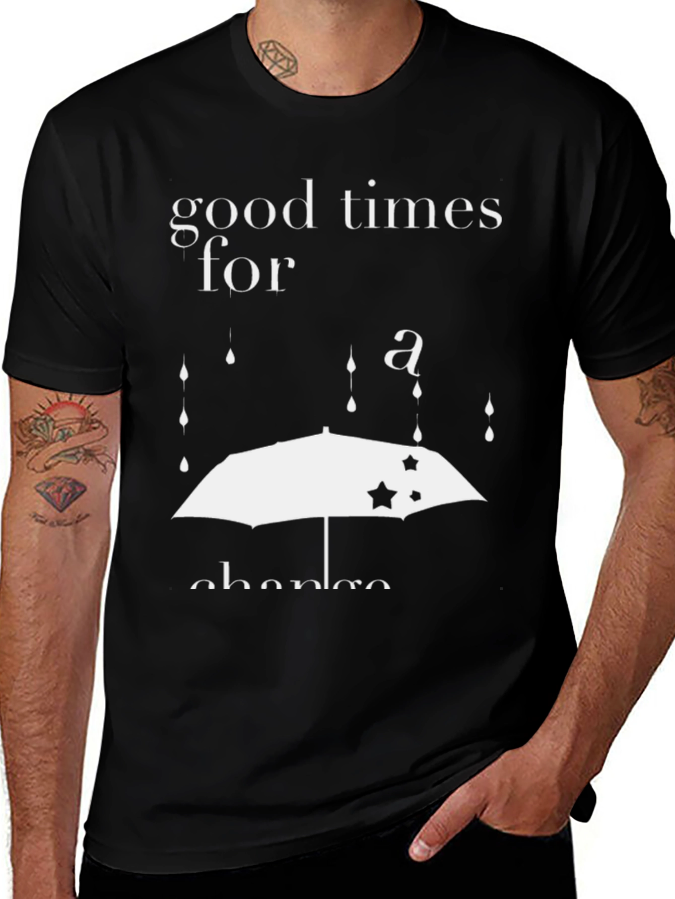 Variant 20 of Good Times T-Shirt: Umbrella Design