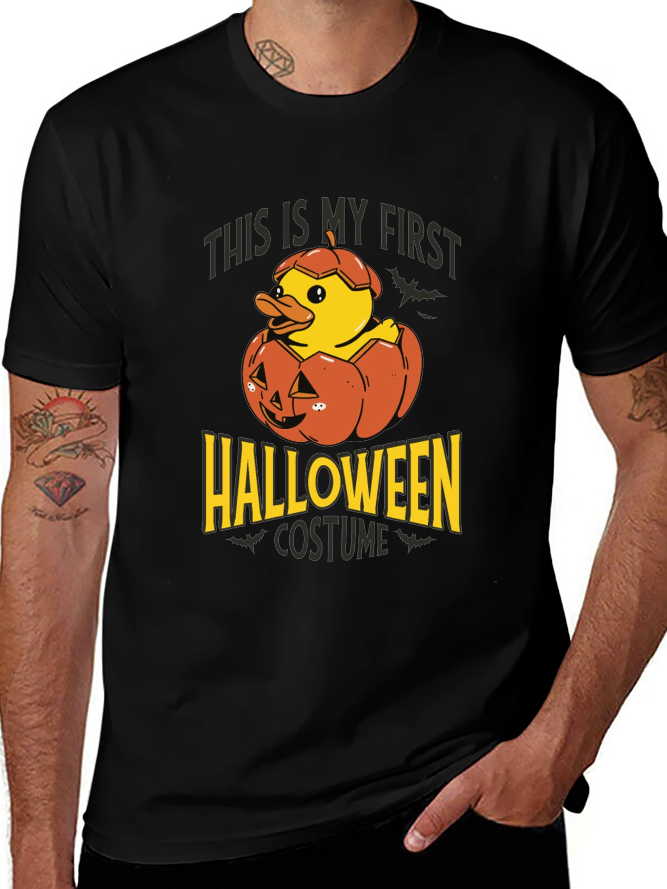 Variant 25 of First Halloween Costume Duck T-Shirt