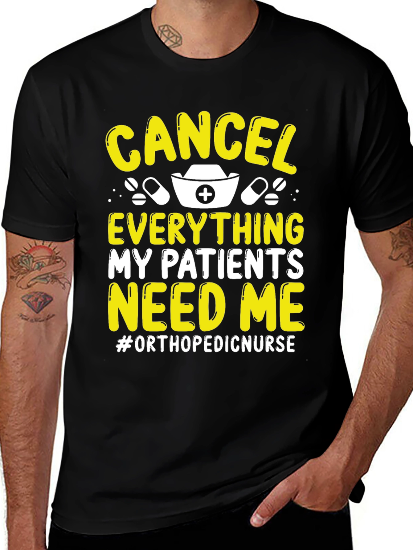 Orthopedic Nurse T-Shirt - Cancel Everything Tee