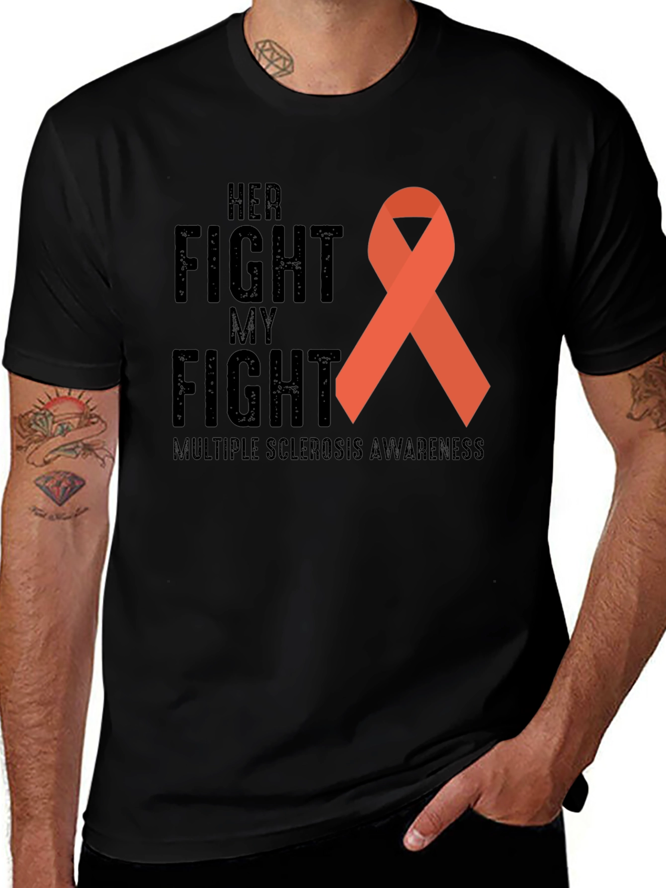 MS Awareness T-Shirt: Her Fight, My Fight