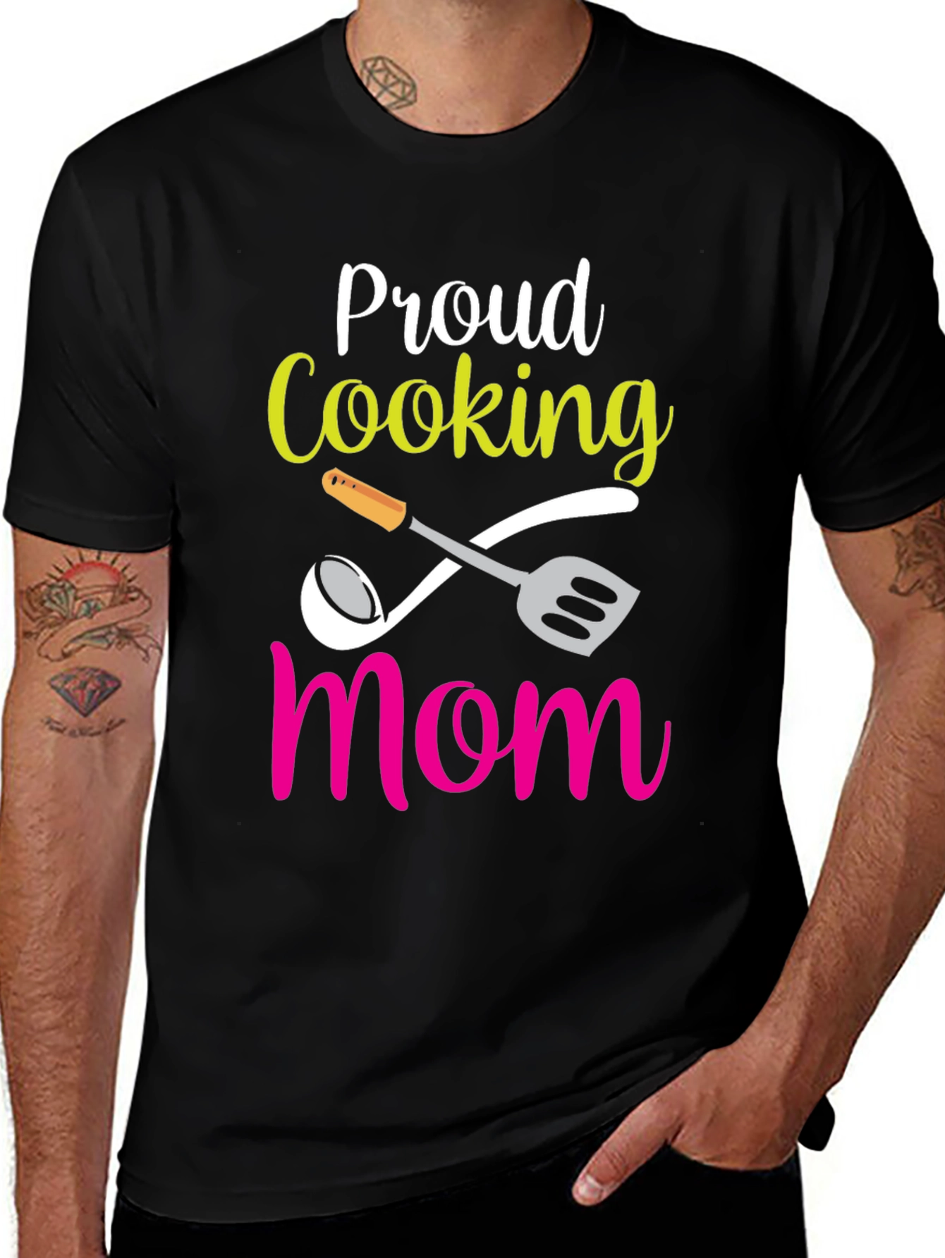 Variant 4 of Proud Cooking Mom Graphic Tee