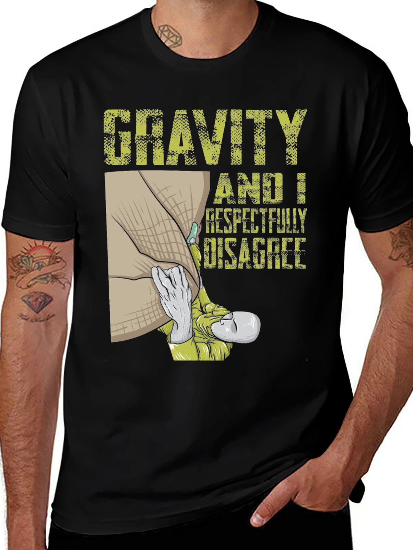 Variant 18 of Gravity Disagree T-Shirt