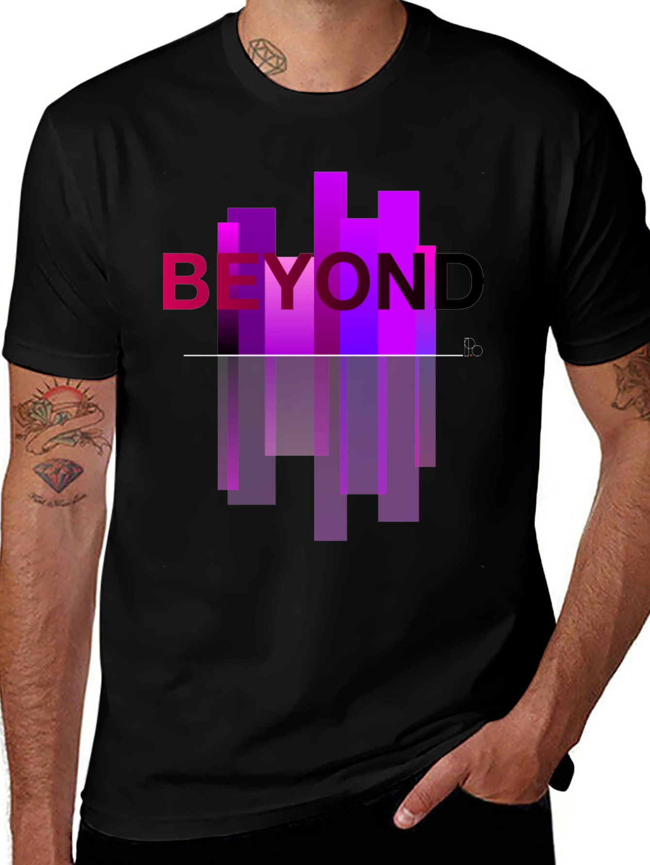 Variant 9 of Beyond Graphic Tee - Modern Urban Style