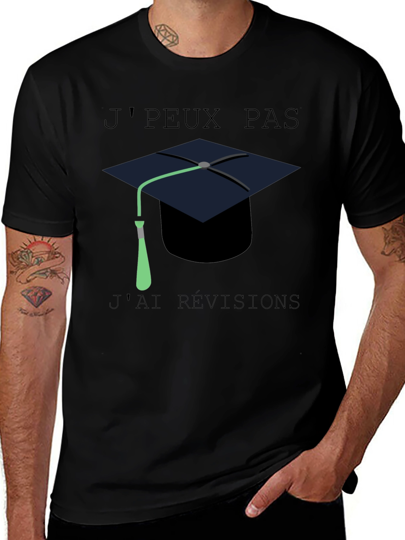 Variant 26 of J'peux Pas J'ai Révisions T-Shirt