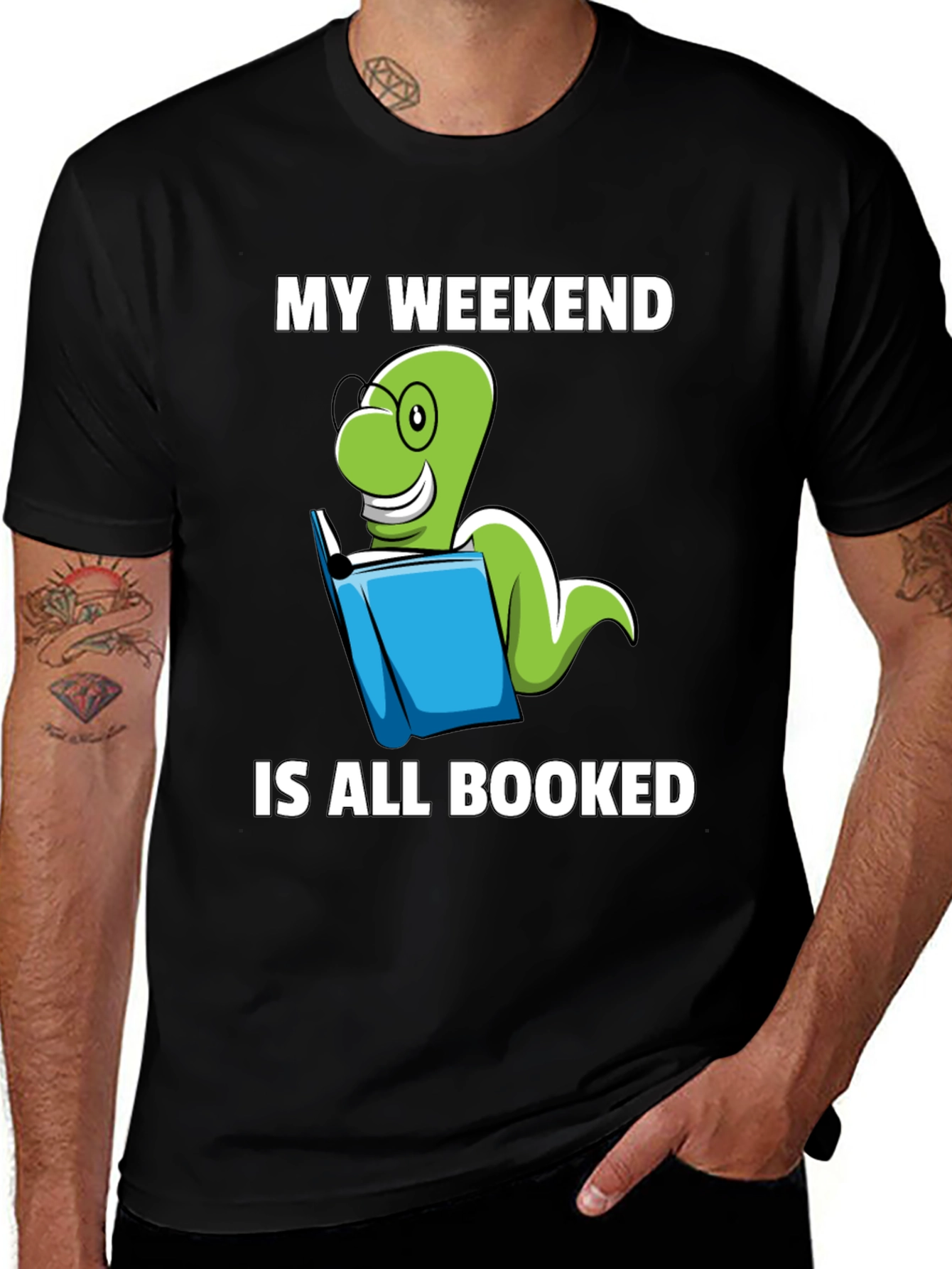 Variant 22 of Bookworm Weekend T-Shirt
