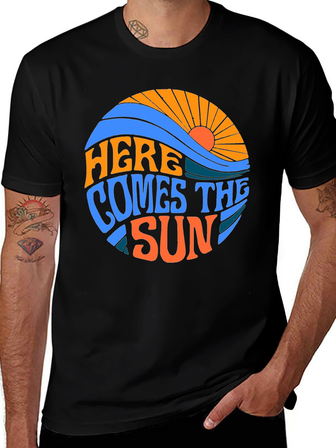 Variant 4 of Here Comes The Sun Graphic Tee