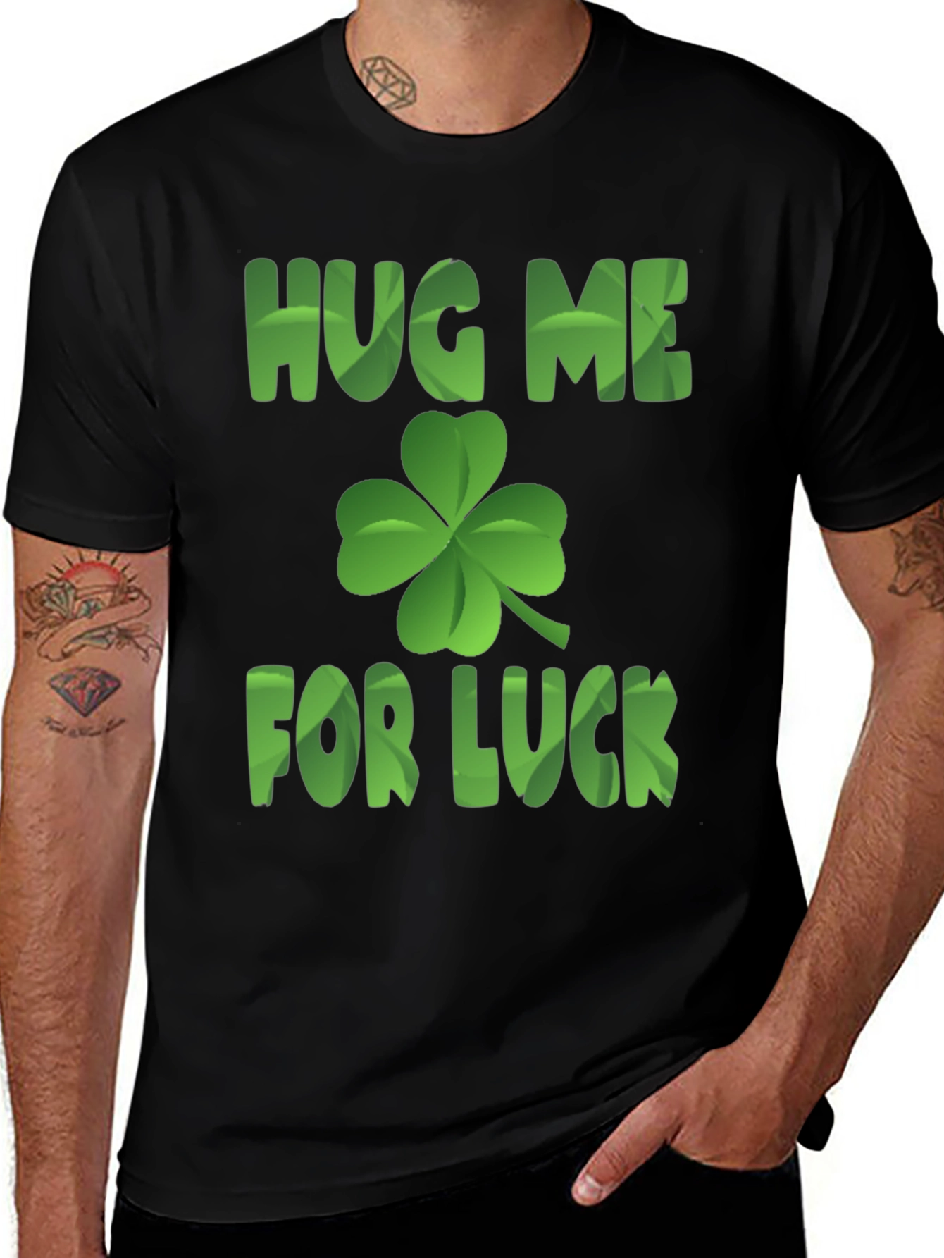Hug Me For Luck T-Shirt