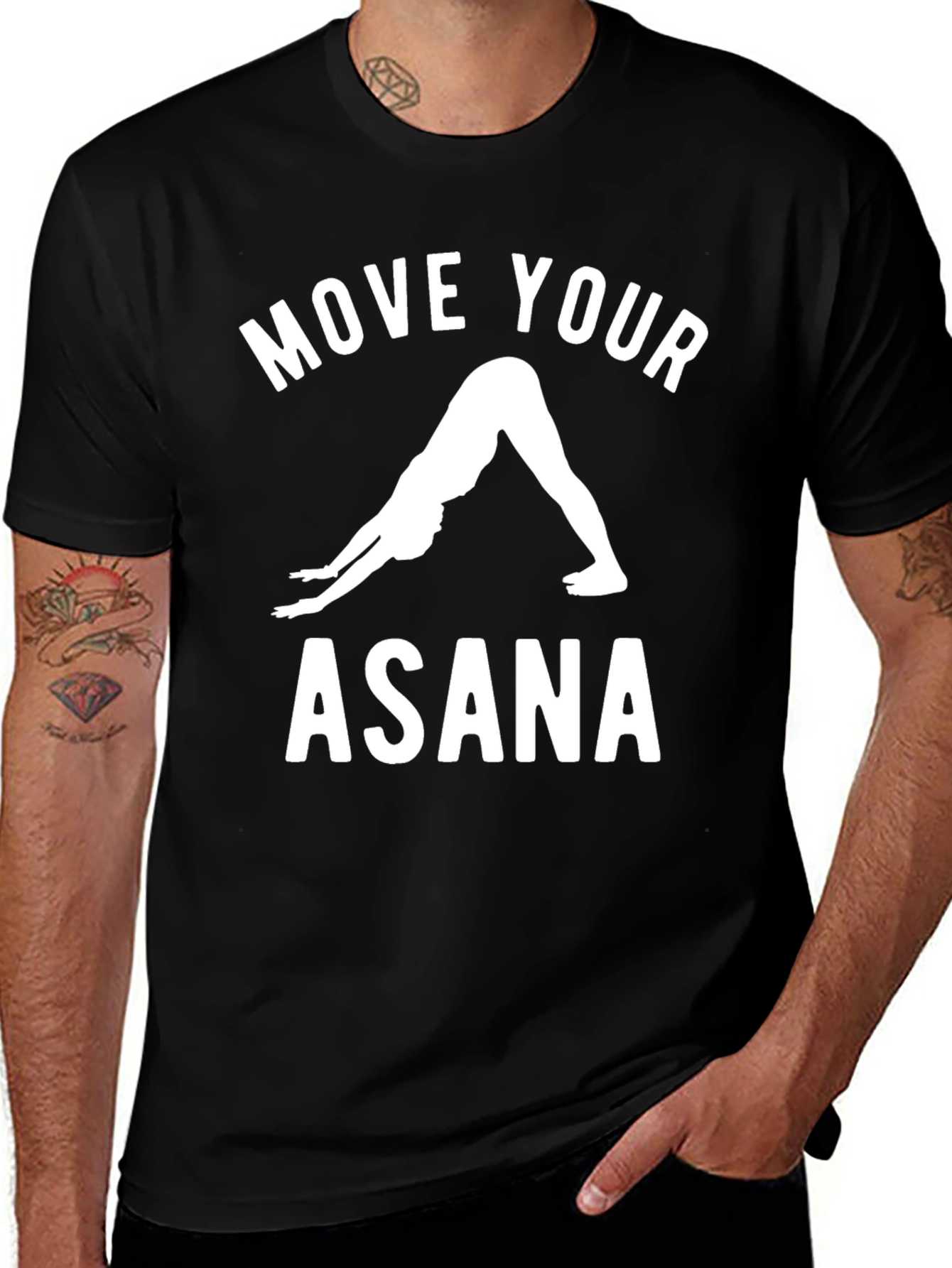 Variant 28 of Move Your Asana Yoga Graphic Tee