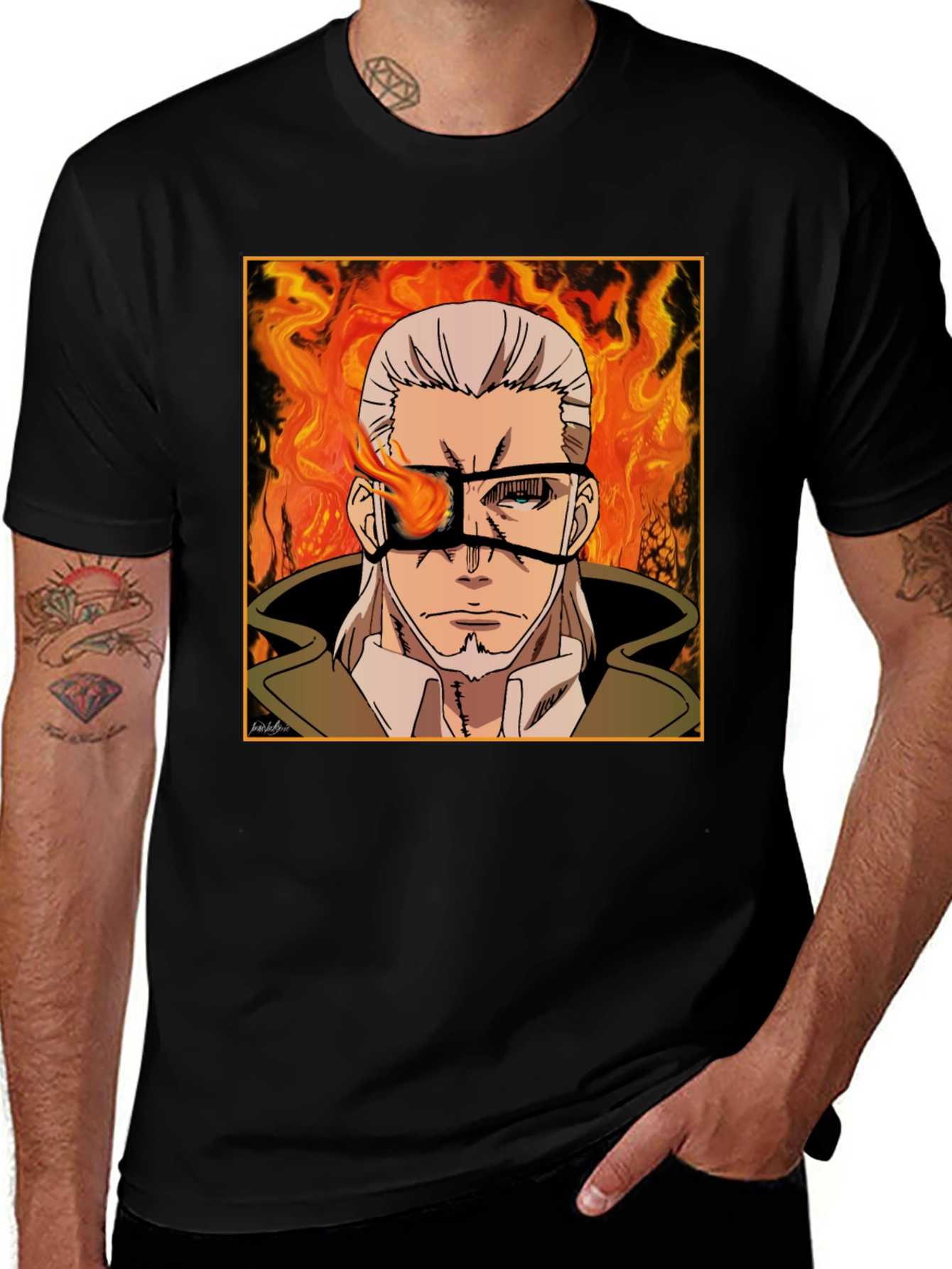 Fire Force Captain Barrett T-Shirt