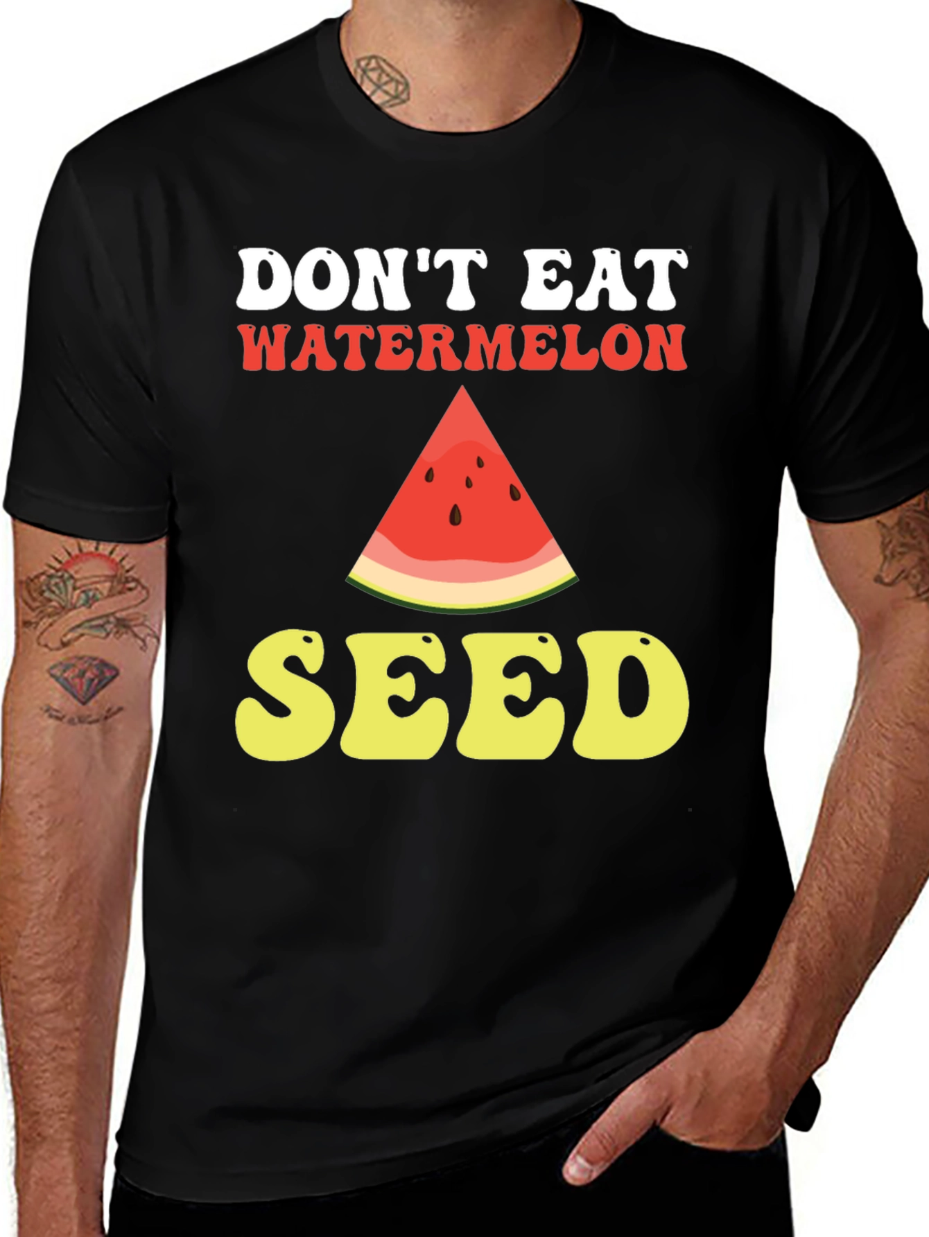 Variant 5 of Don't Eat Watermelon Seed T-Shirt