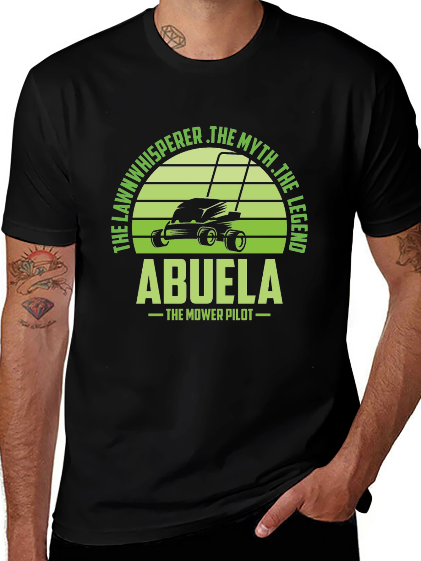 Variant 29 of Abuela The Mower Pilot Graphic T-Shirt