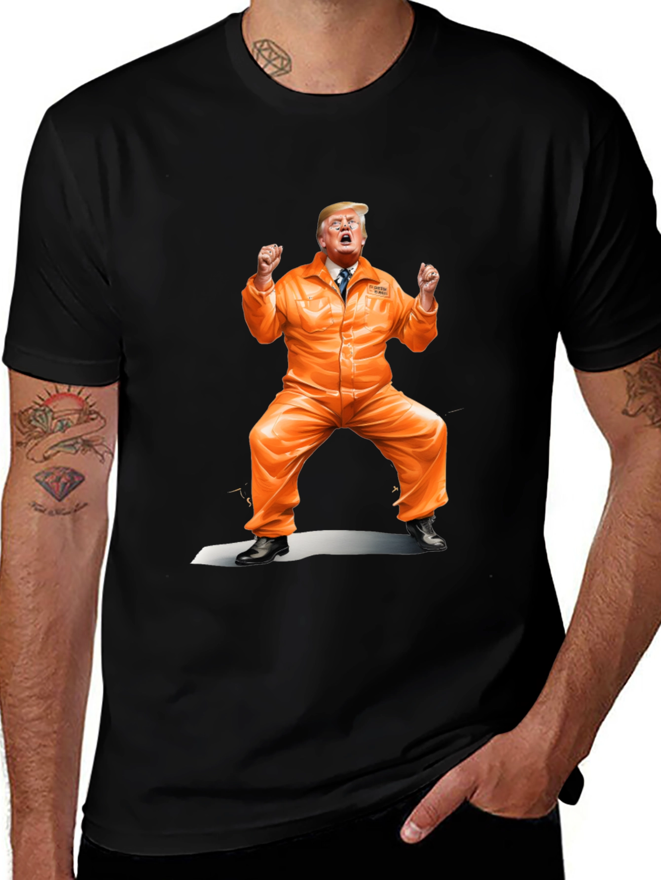 Variant 9 of Trump Mugshot T-Shirt