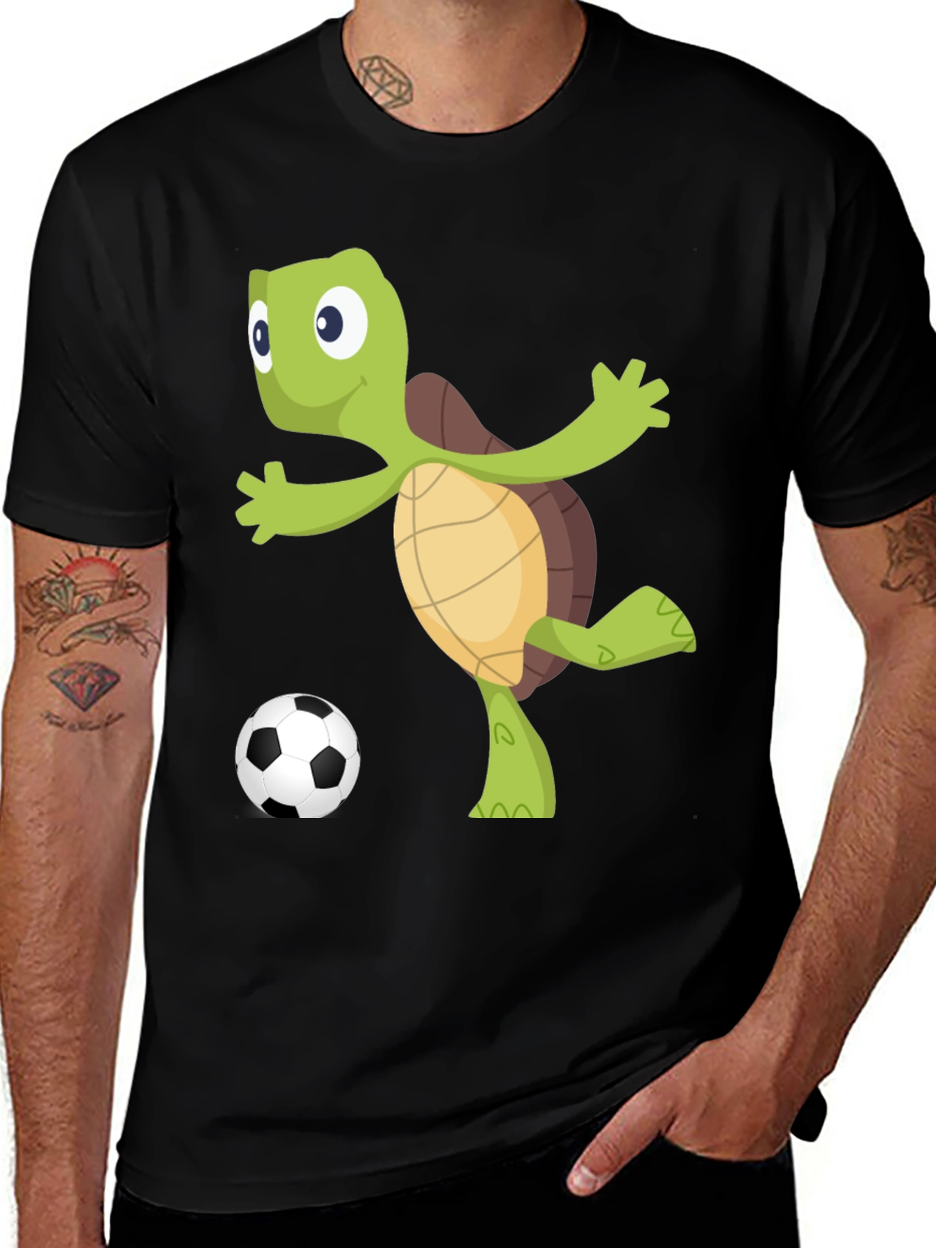 Variant 16 of Turtle Soccer Fan T-Shirt