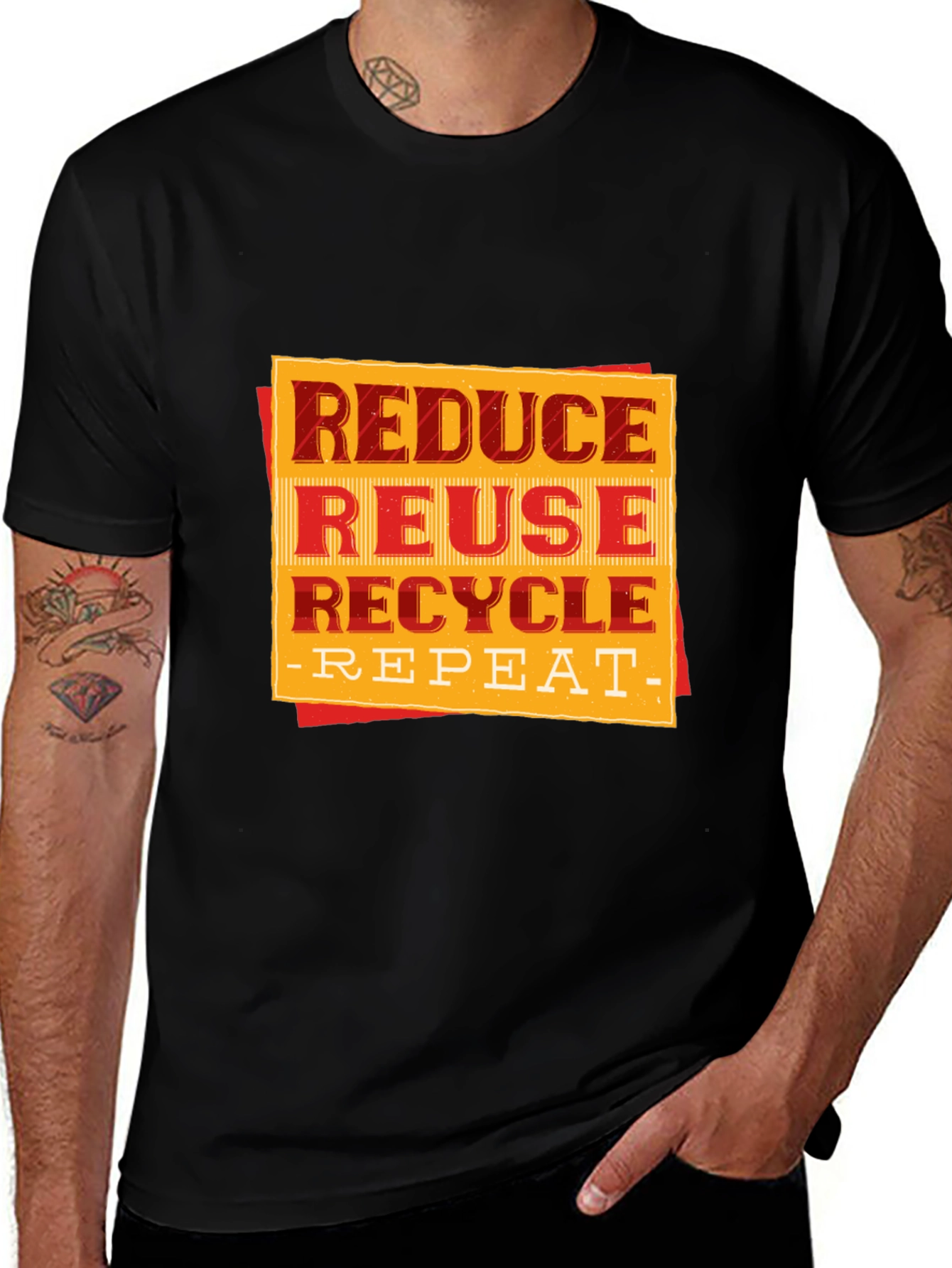 Reduce Reuse Recycle Graphic Tee