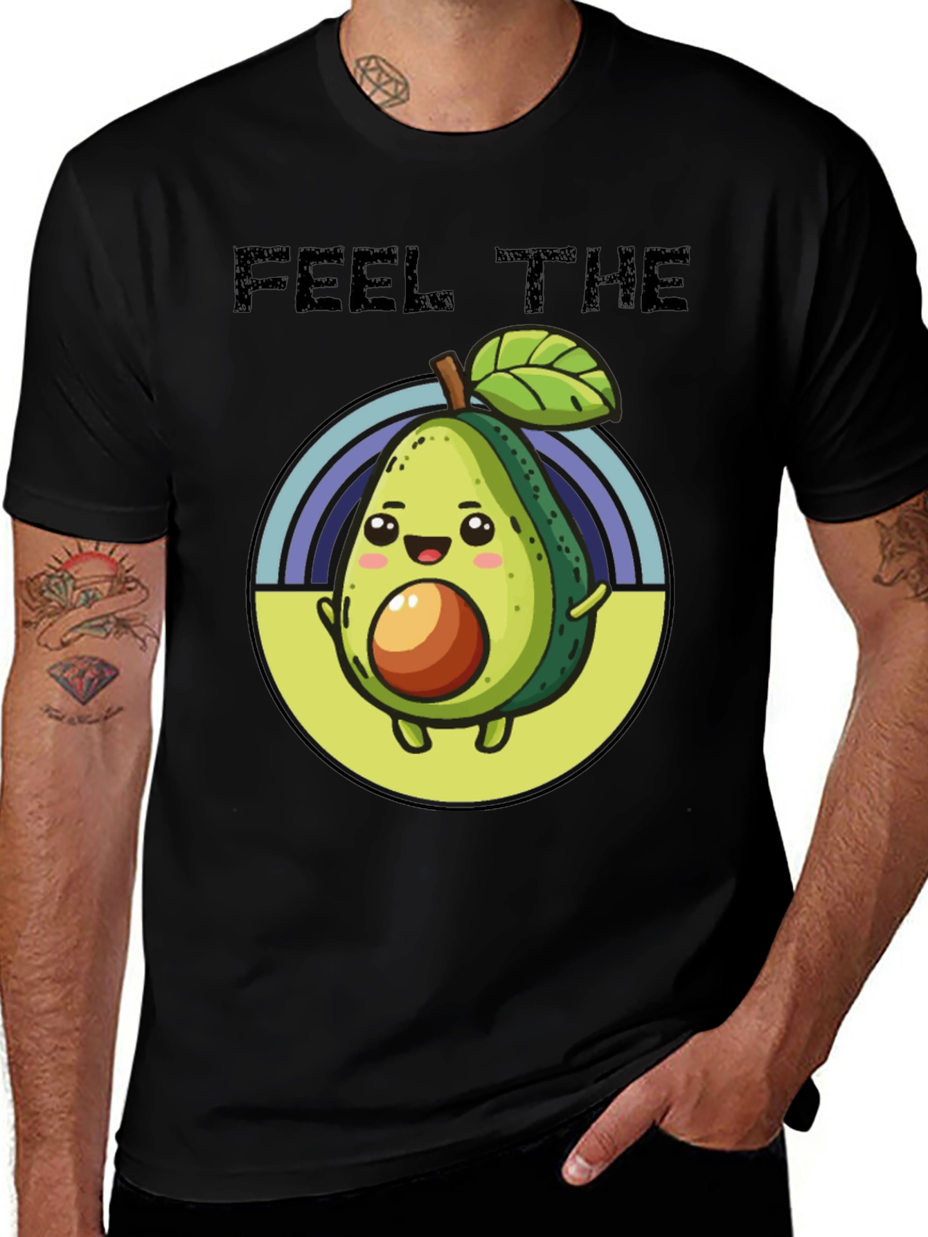 Variant 13 of Feel the Avocado Comfort T-Shirt