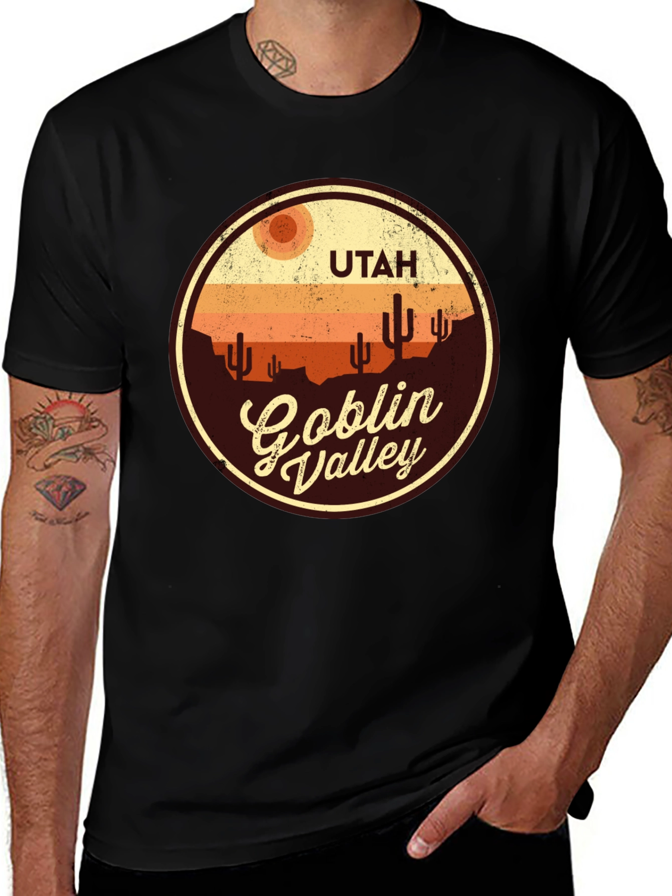Variant 17 of Goblin Valley Utah Graphic T-Shirt
