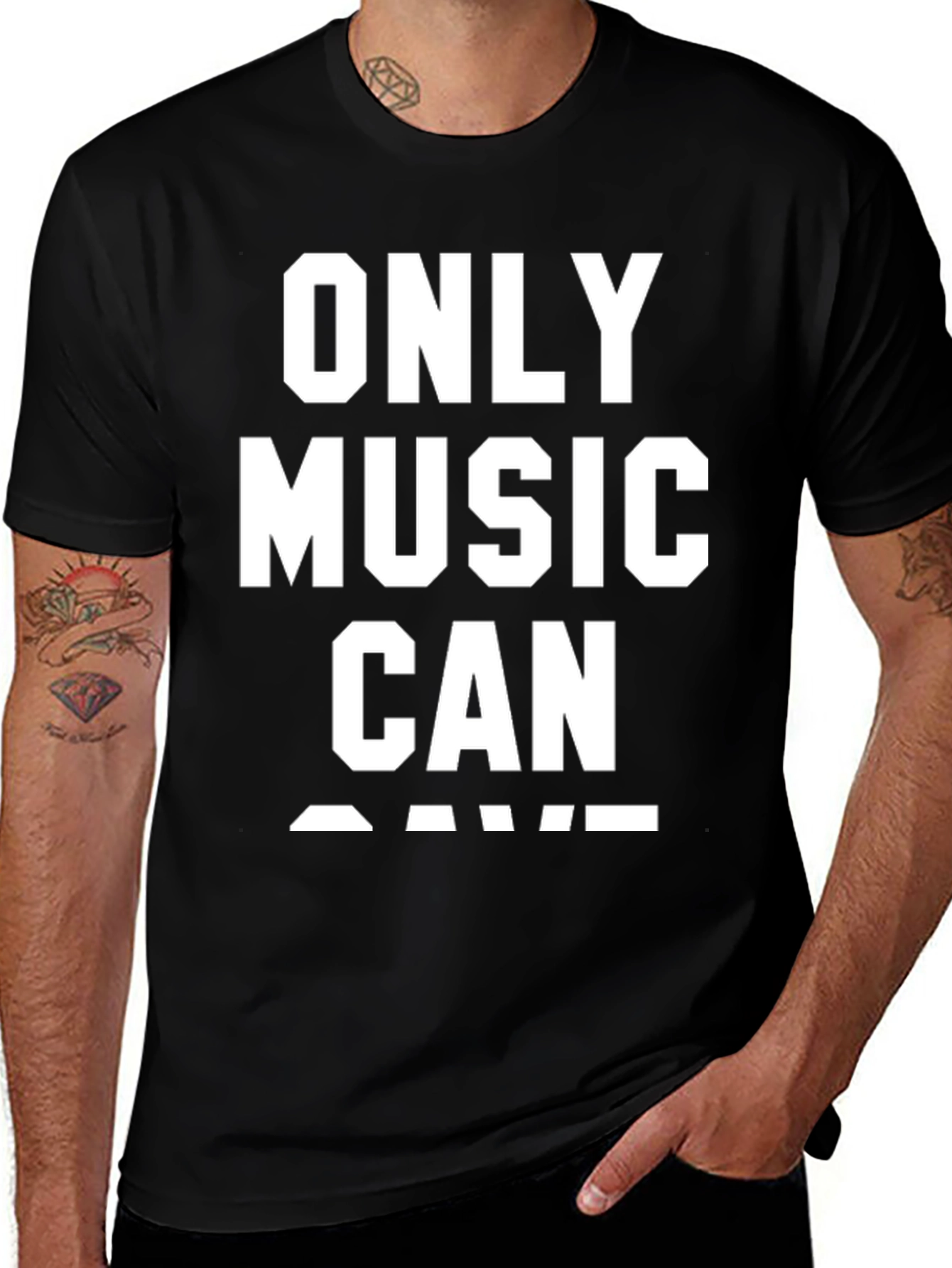 Variant 14 of Music Can Save T-Shirt