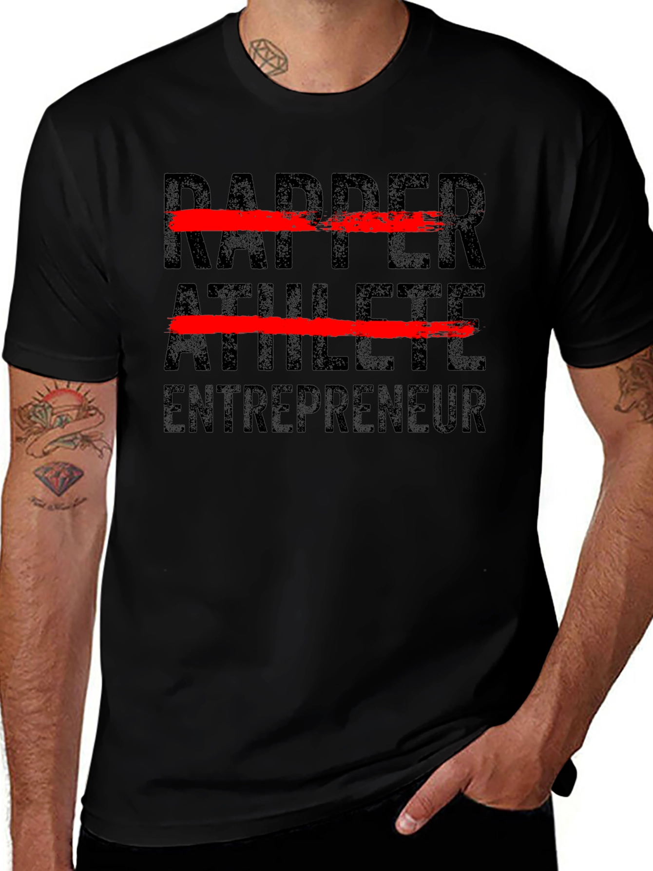 Variant 25 of Rapper Athlete Entrepreneur Graphic Tee