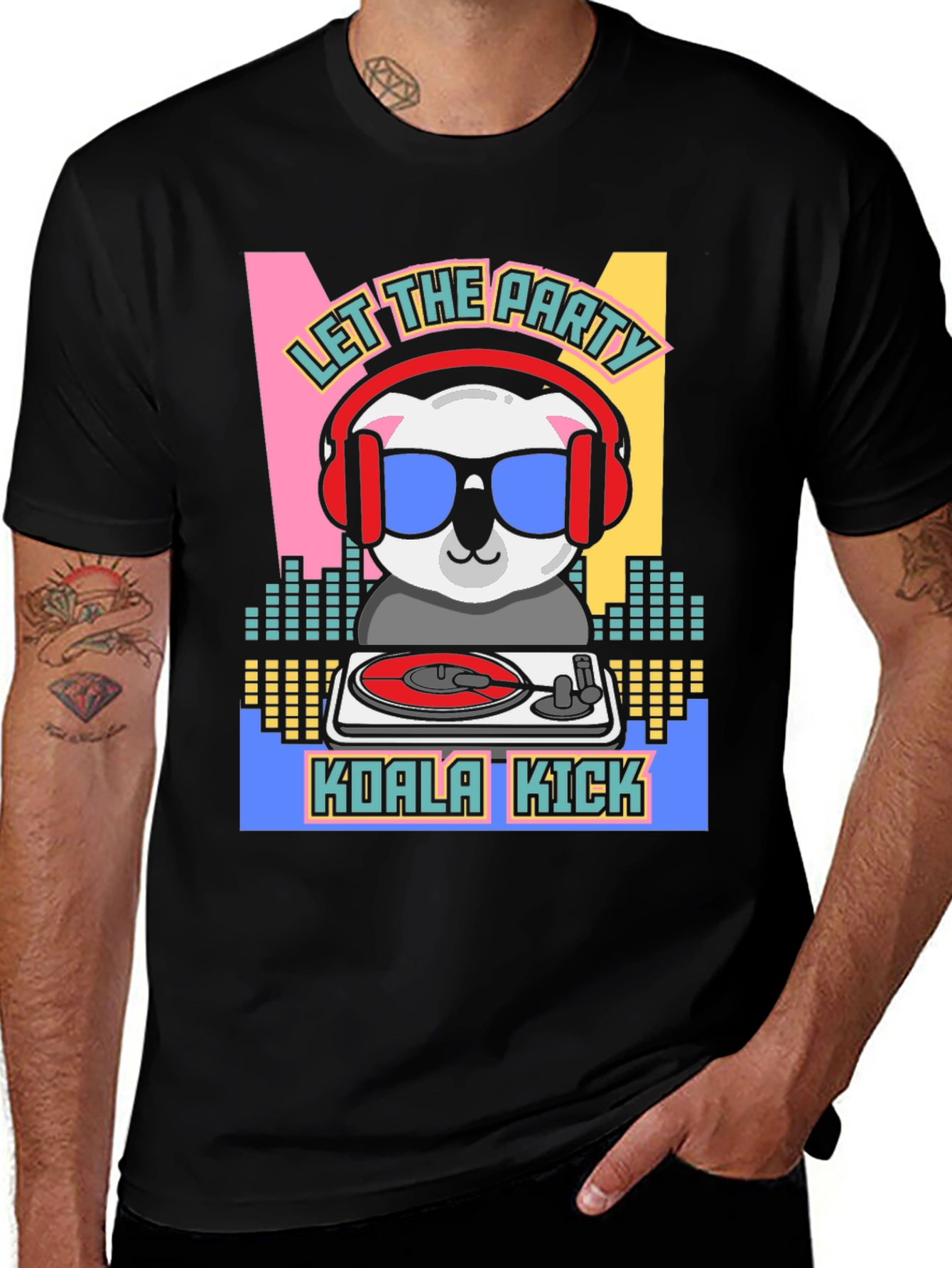 Variant 9 of Koala Kick Party T-Shirt