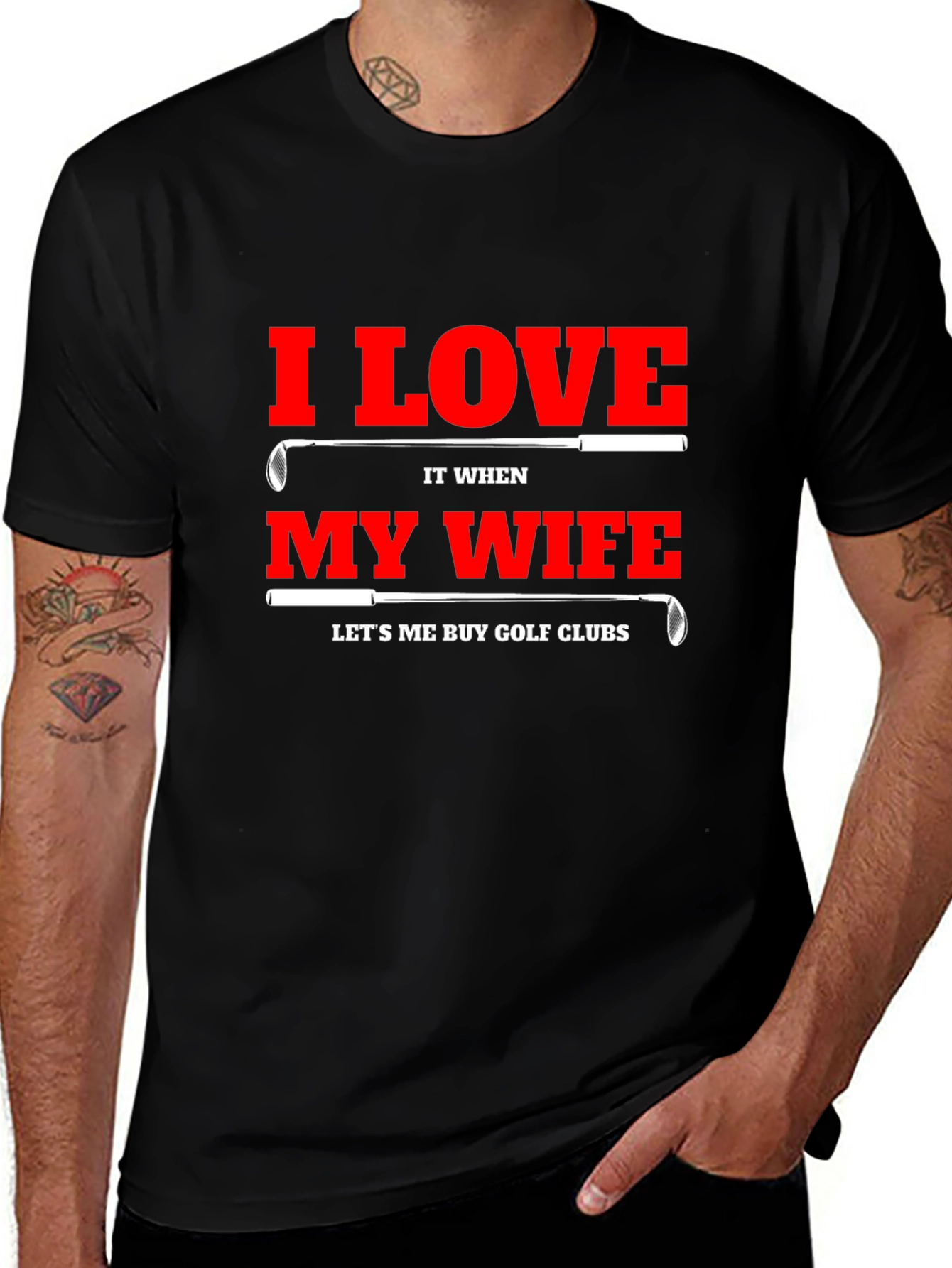 Variant 25 of Golf Lover Funny Wife T-Shirt