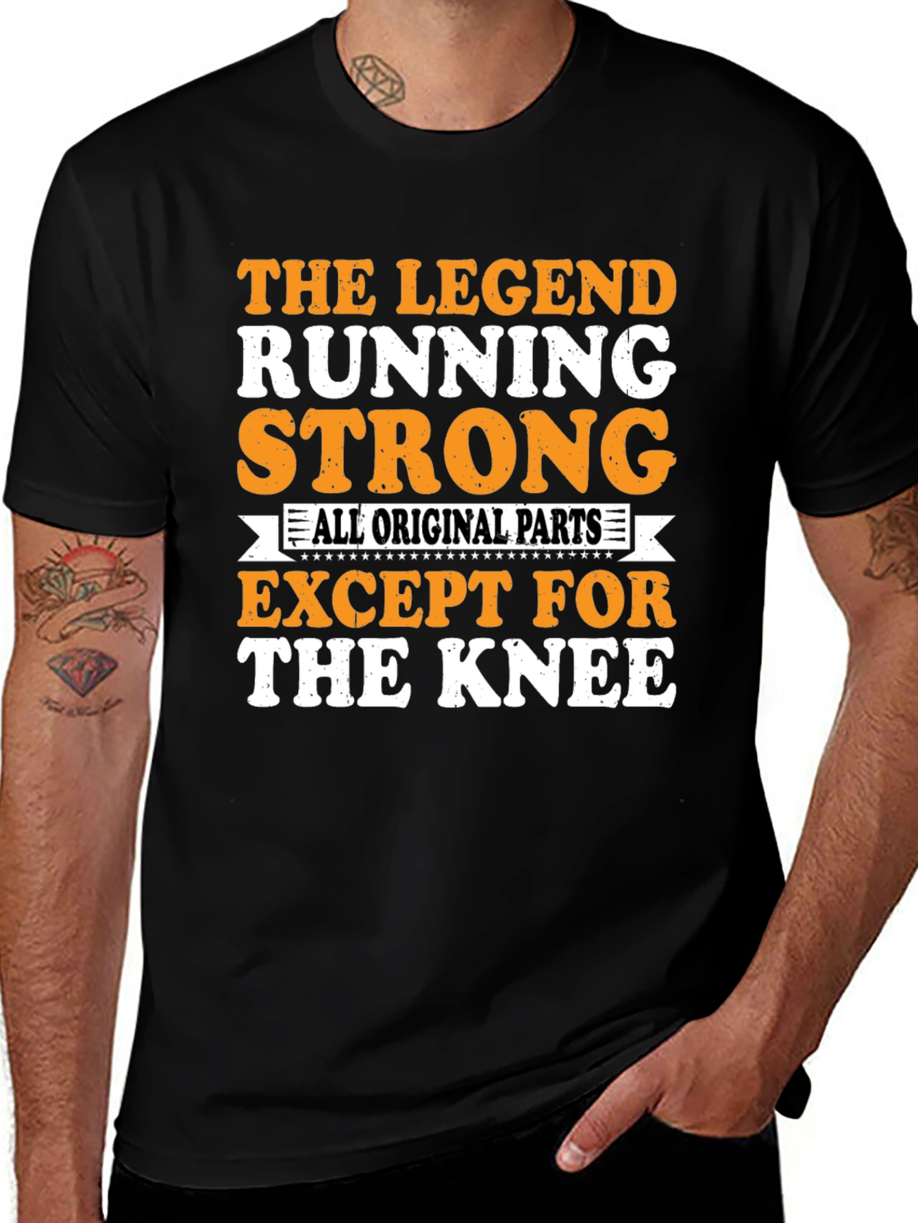 Variant 27 of The Legend Running Strong T-Shirt