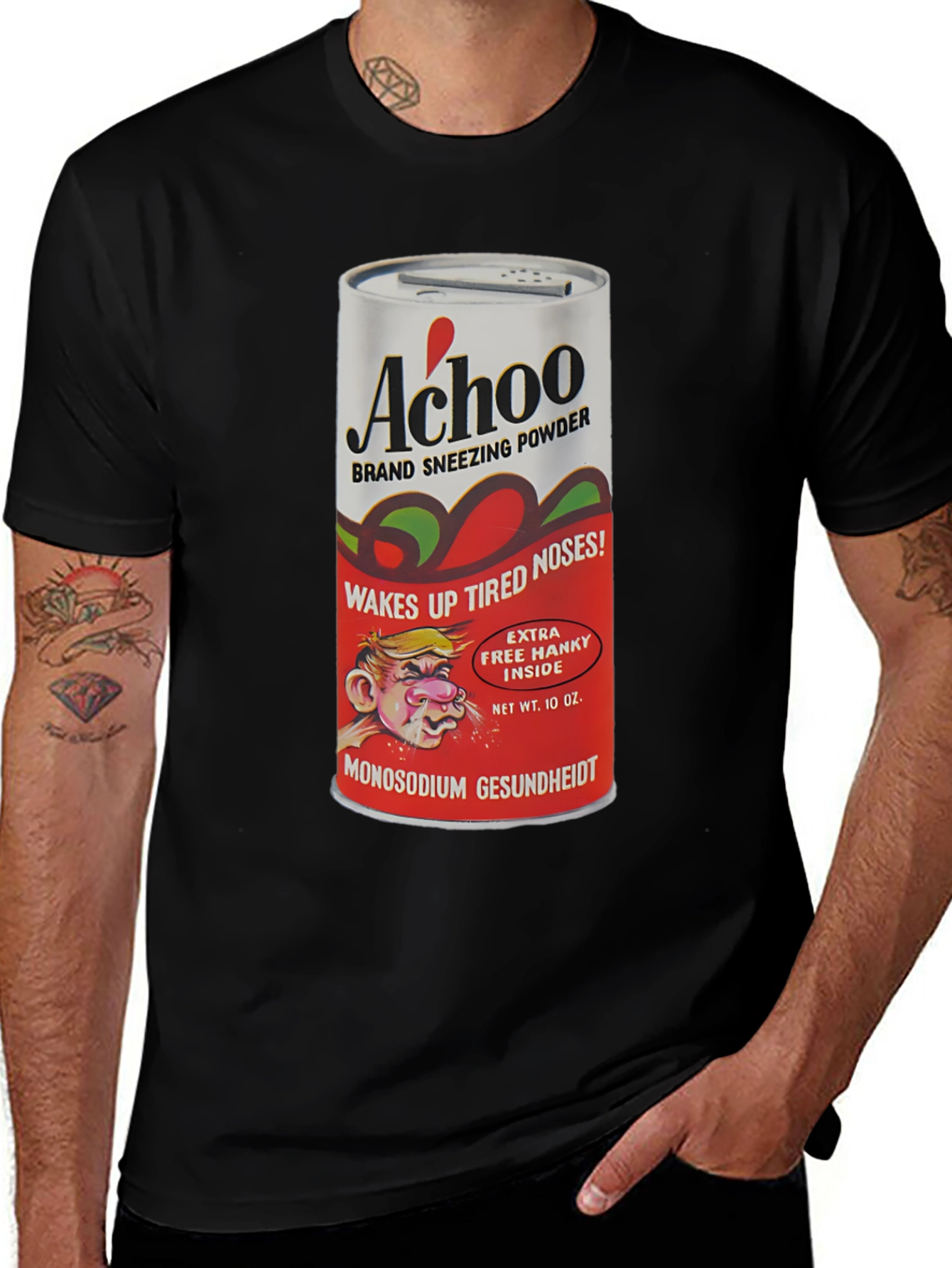 Variant 6 of Achoo Brand Sneezing Powder T-Shirt