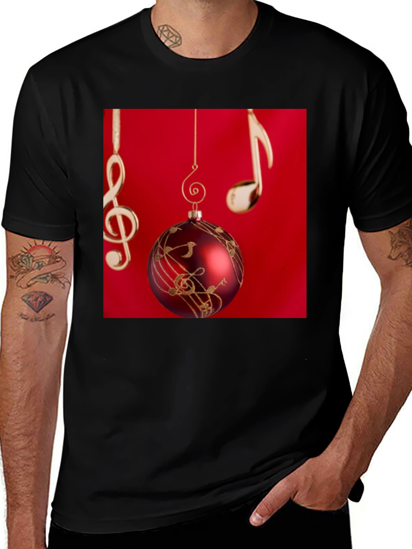 Musical Christmas Ornament T-Shirt