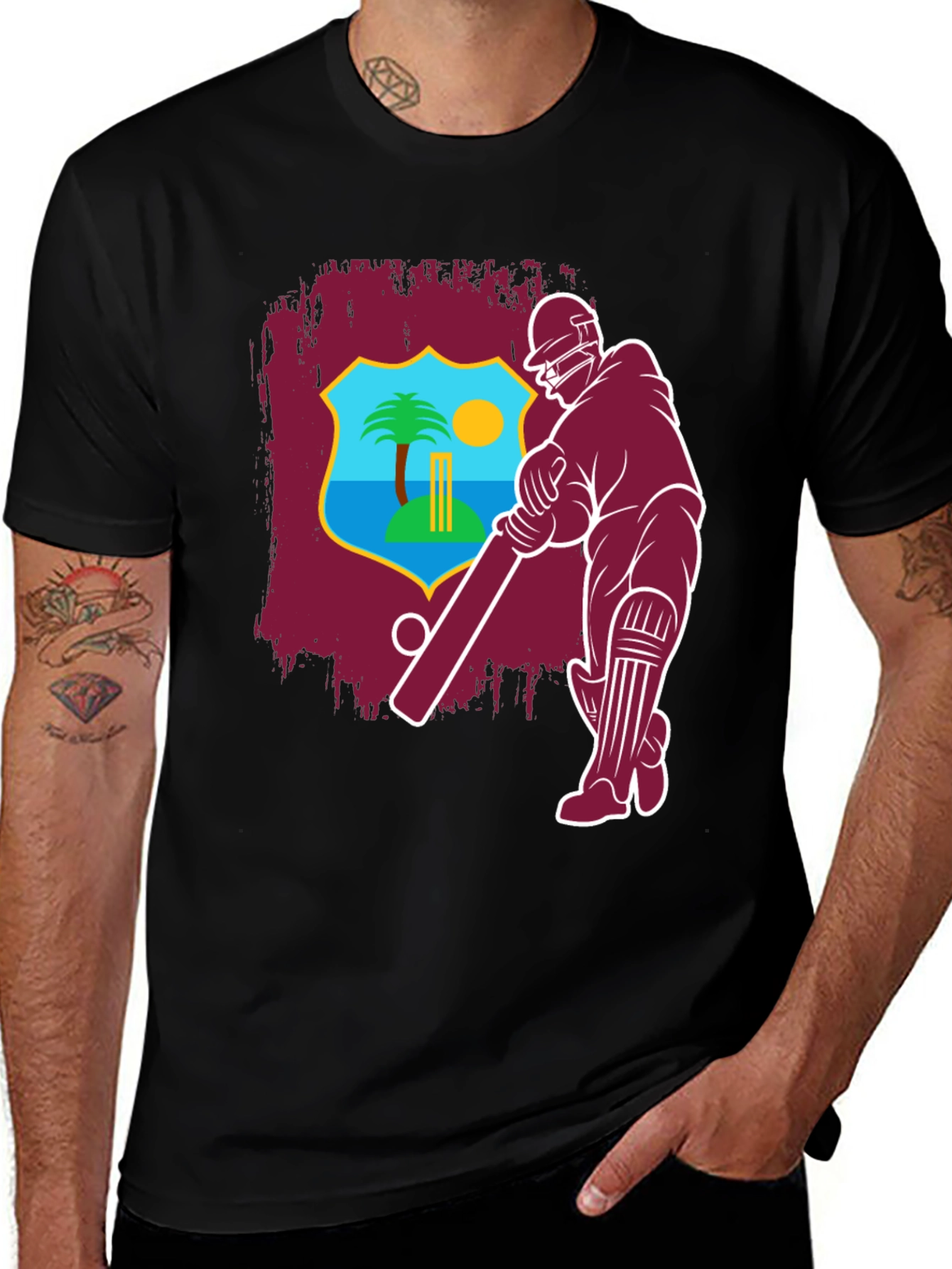 West Indies Cricket Fan T-Shirt