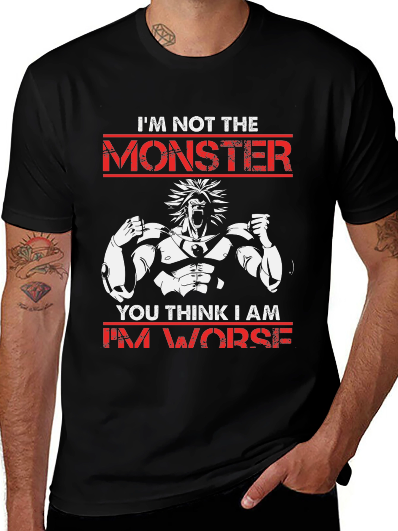Variant 20 of I'm Not The Monster T-Shirt