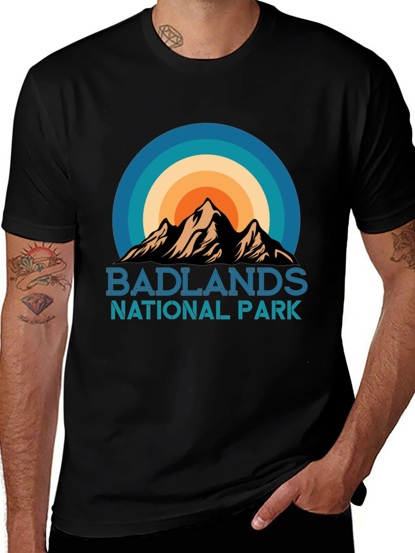 Variant 4 of Badlands National Park Graphic Tee