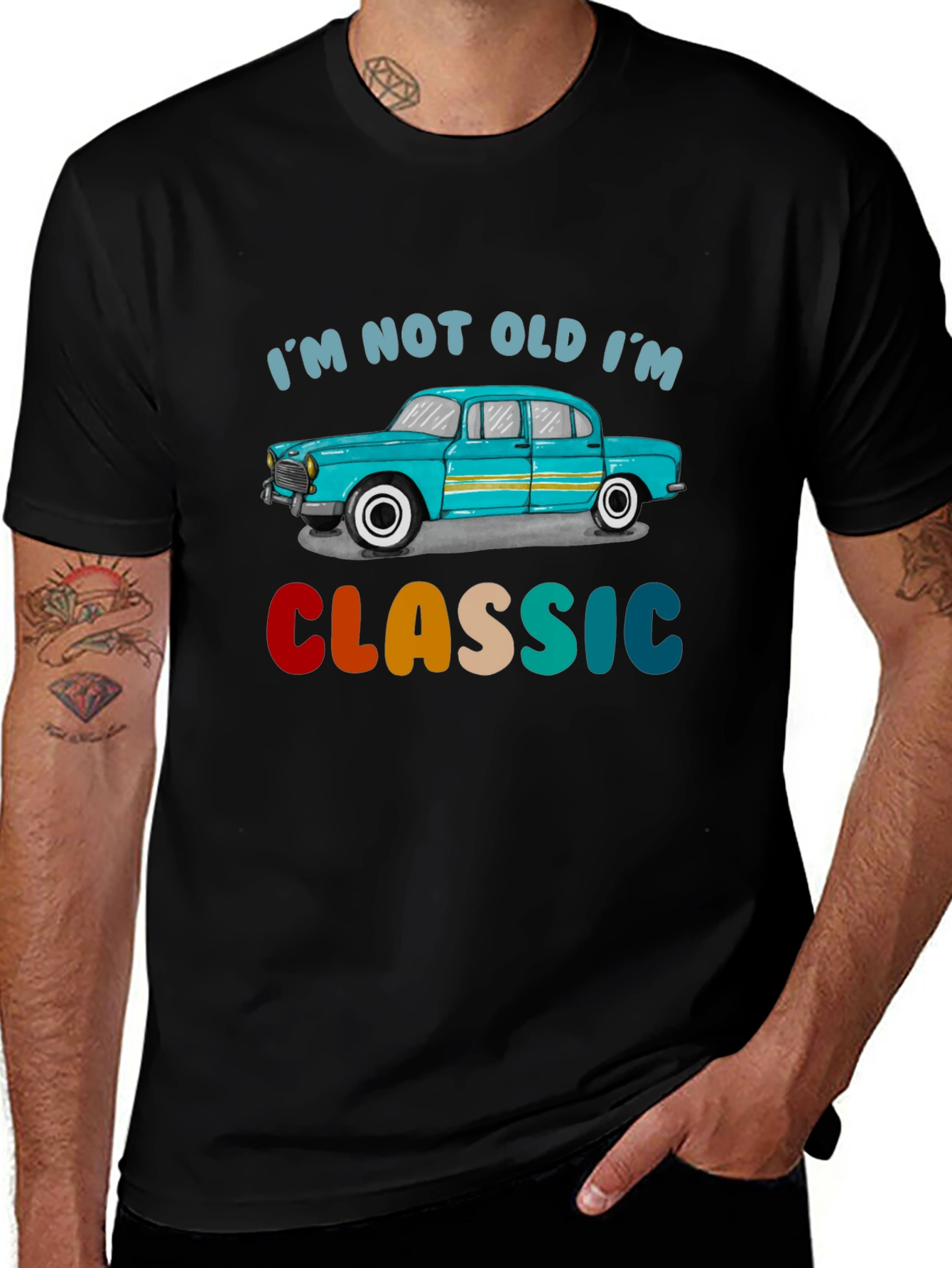 Variant 12 of I'm Not Old I'm Classic Car T-Shirt