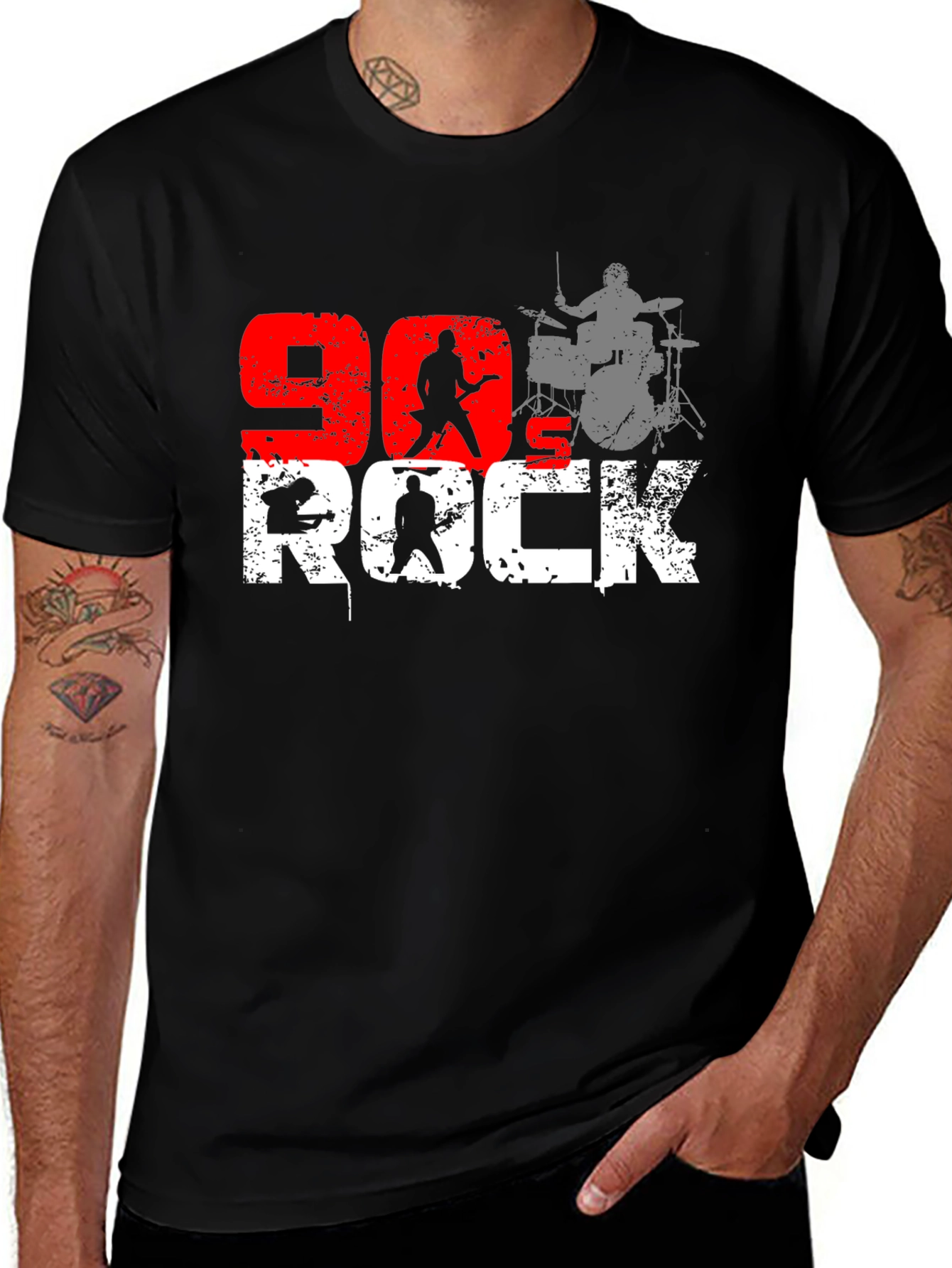 Variant 15 of 90s Rock Graphic Tee - Vintage Music T-Shirt