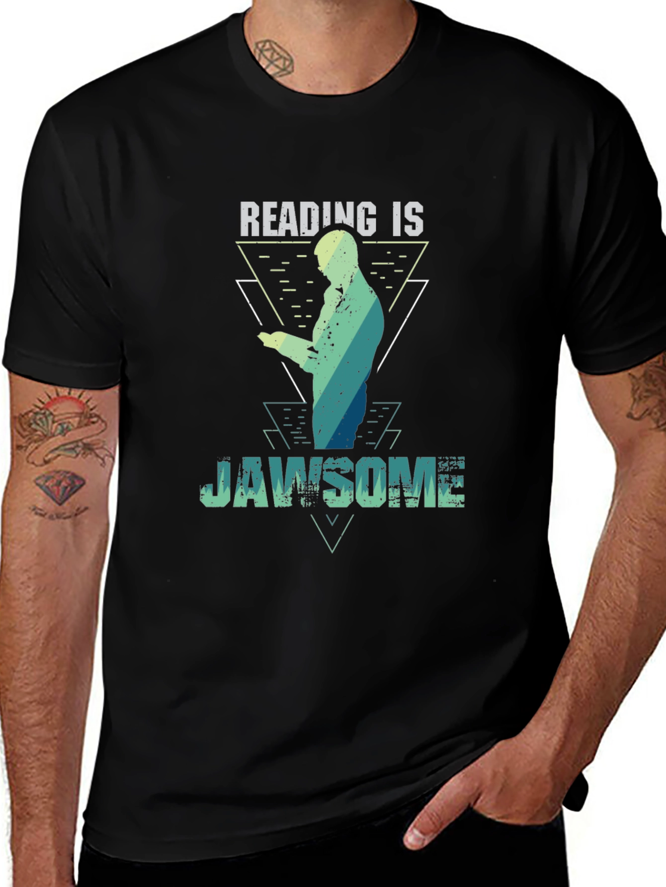 Variant 15 of Reading is Jawsome Graphic Tee