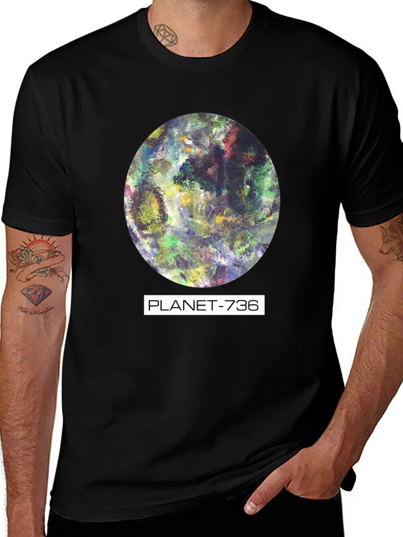 Variant 17 of Planet-736 Graphic T-Shirt