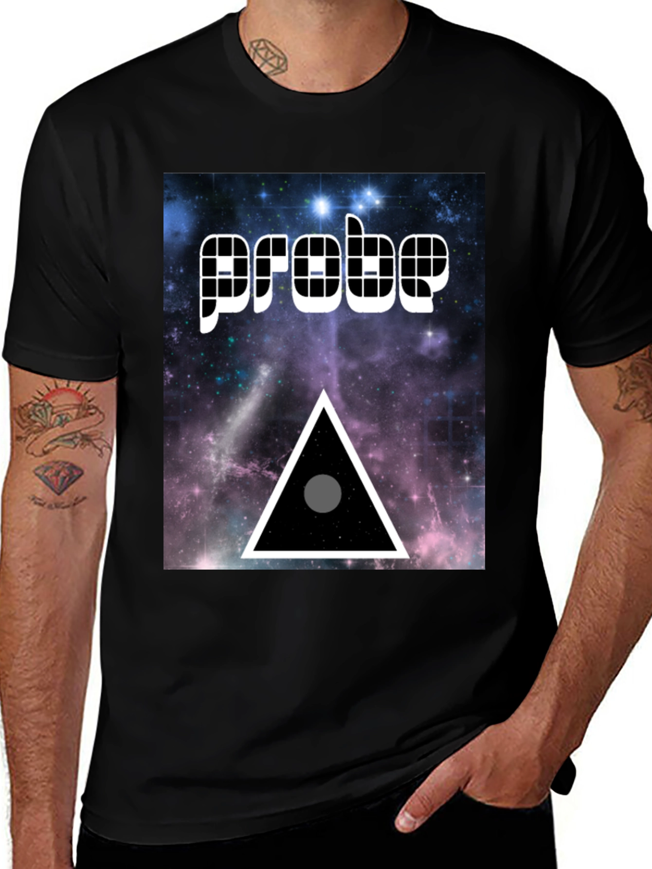 Variant 10 of Probe Galaxy T-Shirt - Cosmic Design
