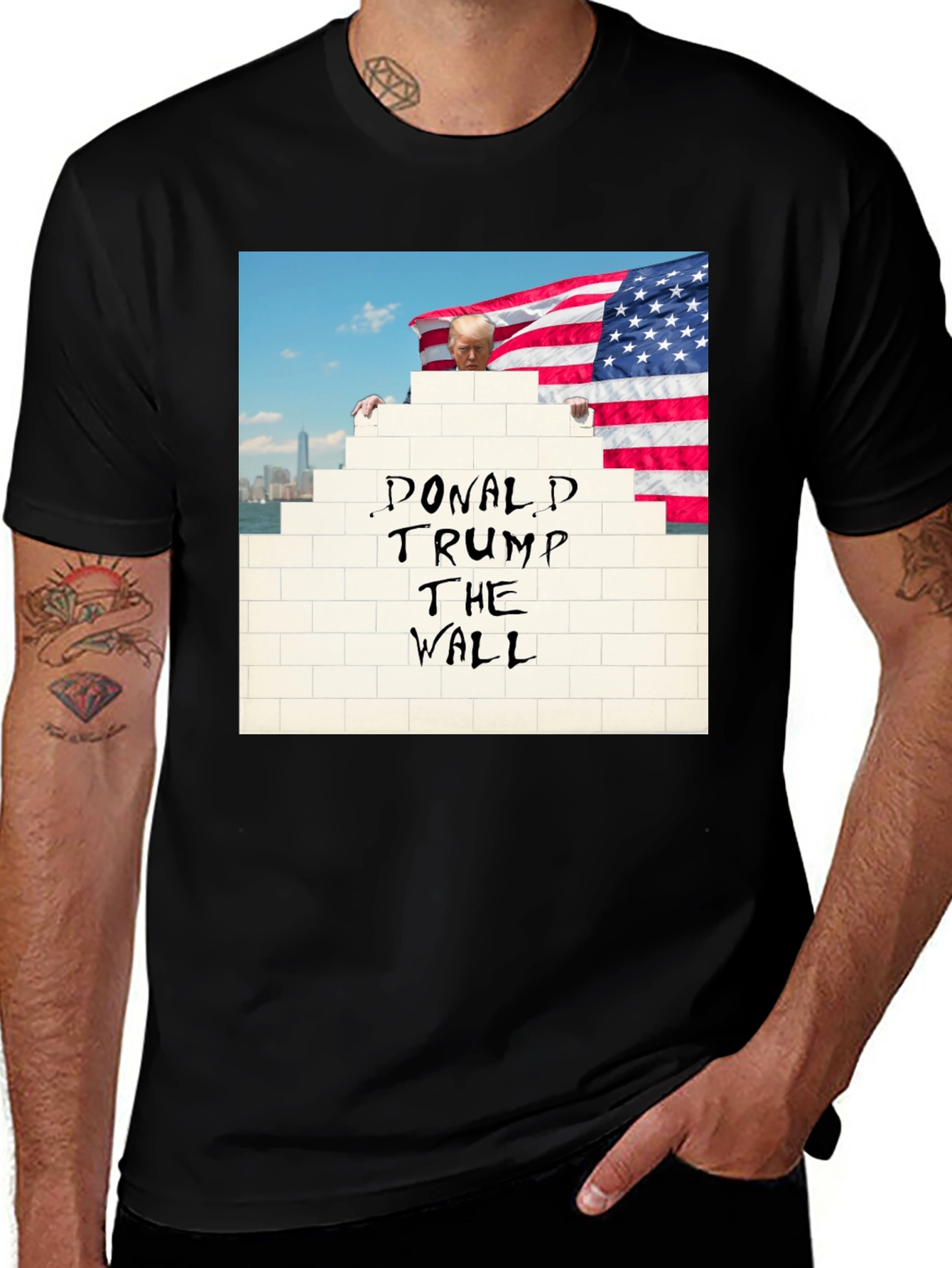 Donald Trump The Wall T-Shirt