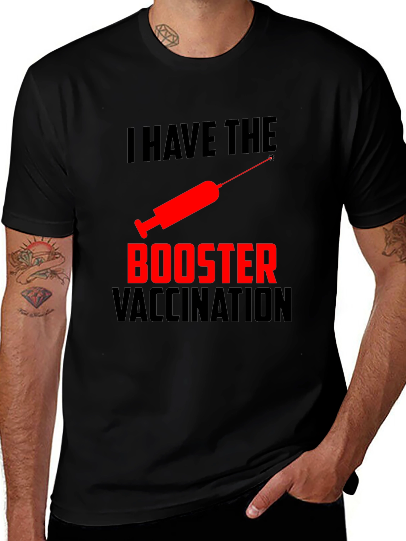 I Have The Booster Vaccination T-Shirt
