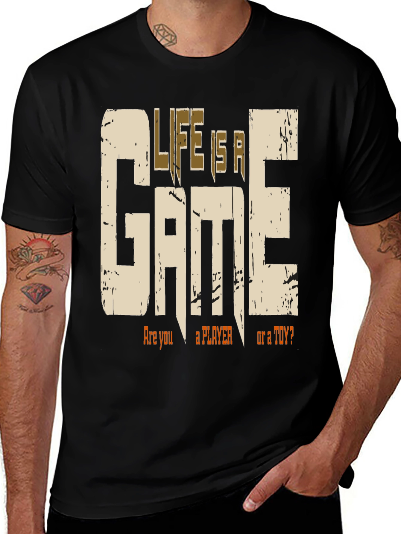 Life Is A Game - Graphic Tee