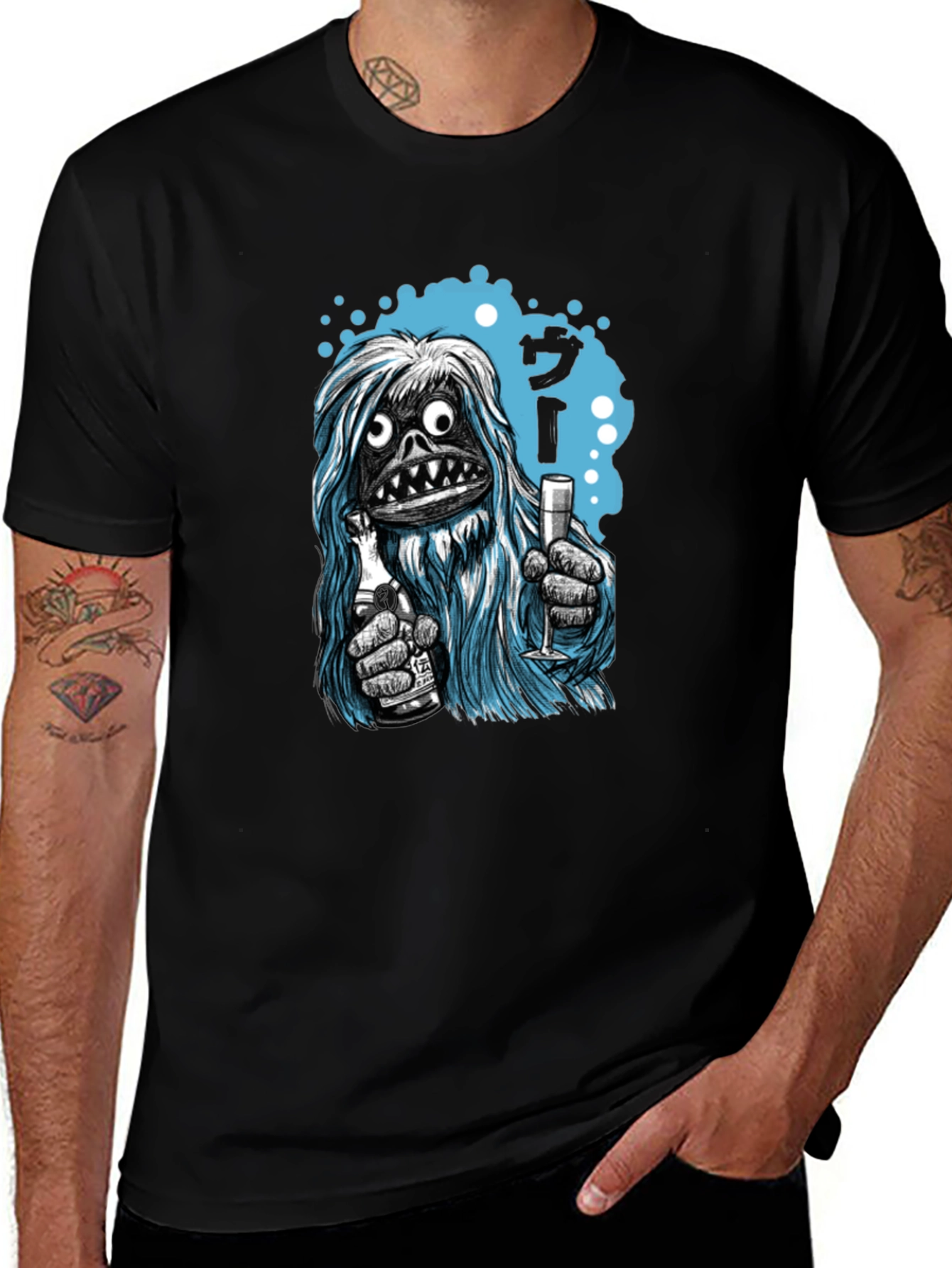 Variant 25 of Yeti Party T-Shirt - Celebrate in Style!