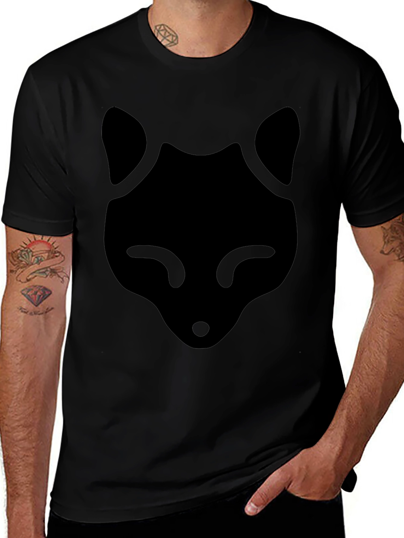 Variant 20 of Black Fox Graphic Tee - Stylish Casual Wear