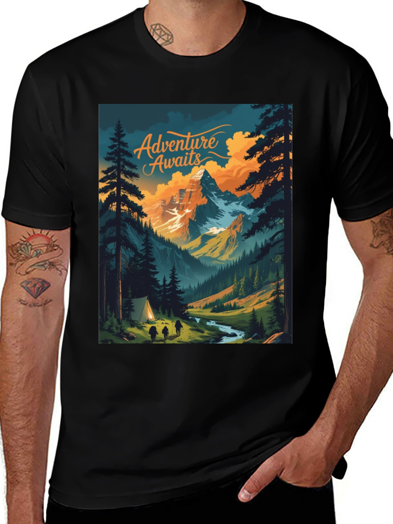 Variant 24 of Adventure Awaits Graphic Tee