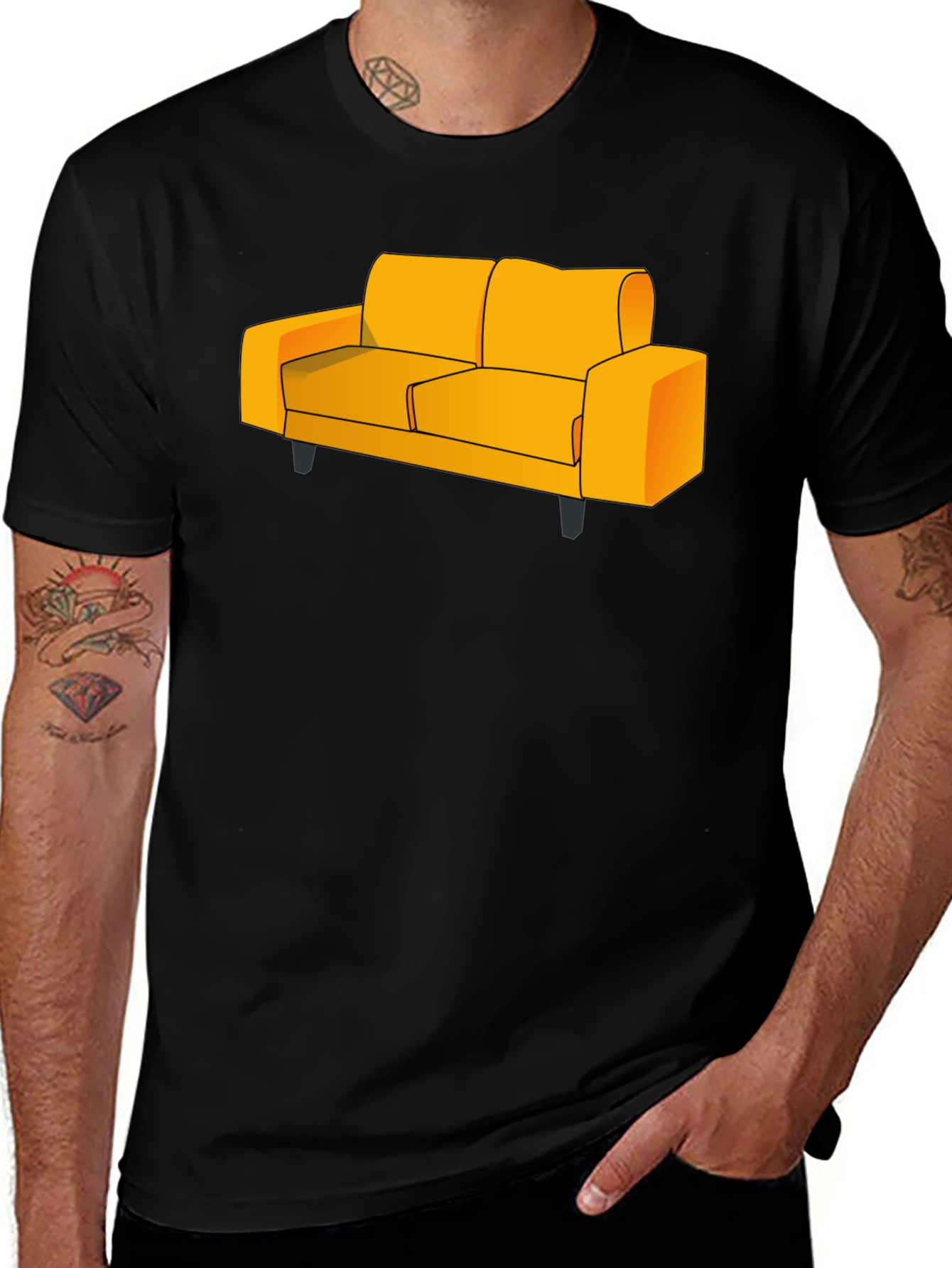Variant 5 of Friends Couch T-Shirt - Central Perk Inspired Tee