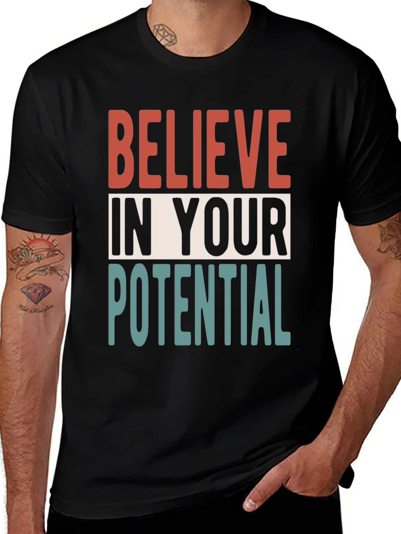 Variant 23 of Believe In Your Potential T-Shirt
