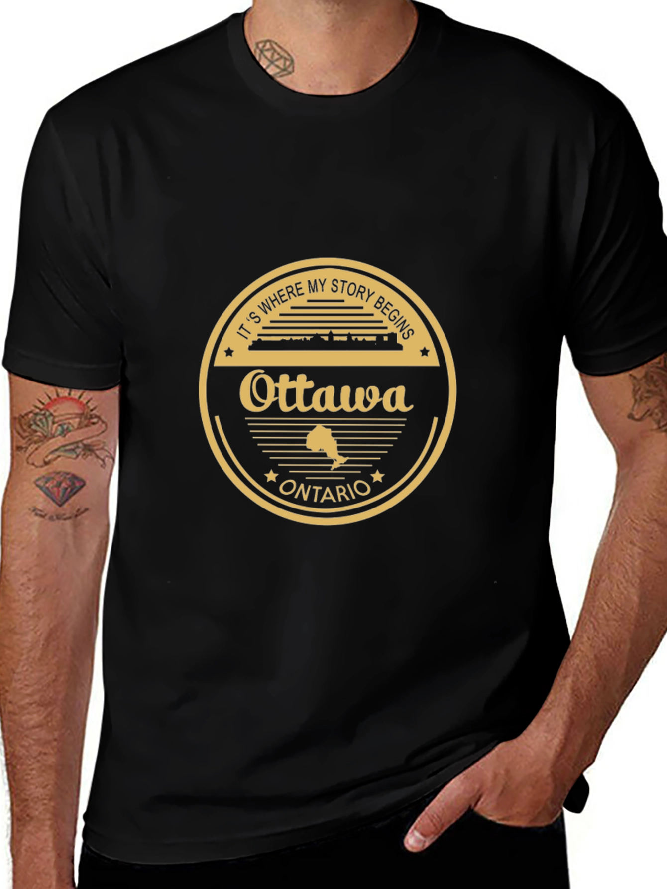 Ottawa Ontario Graphic T-Shirt